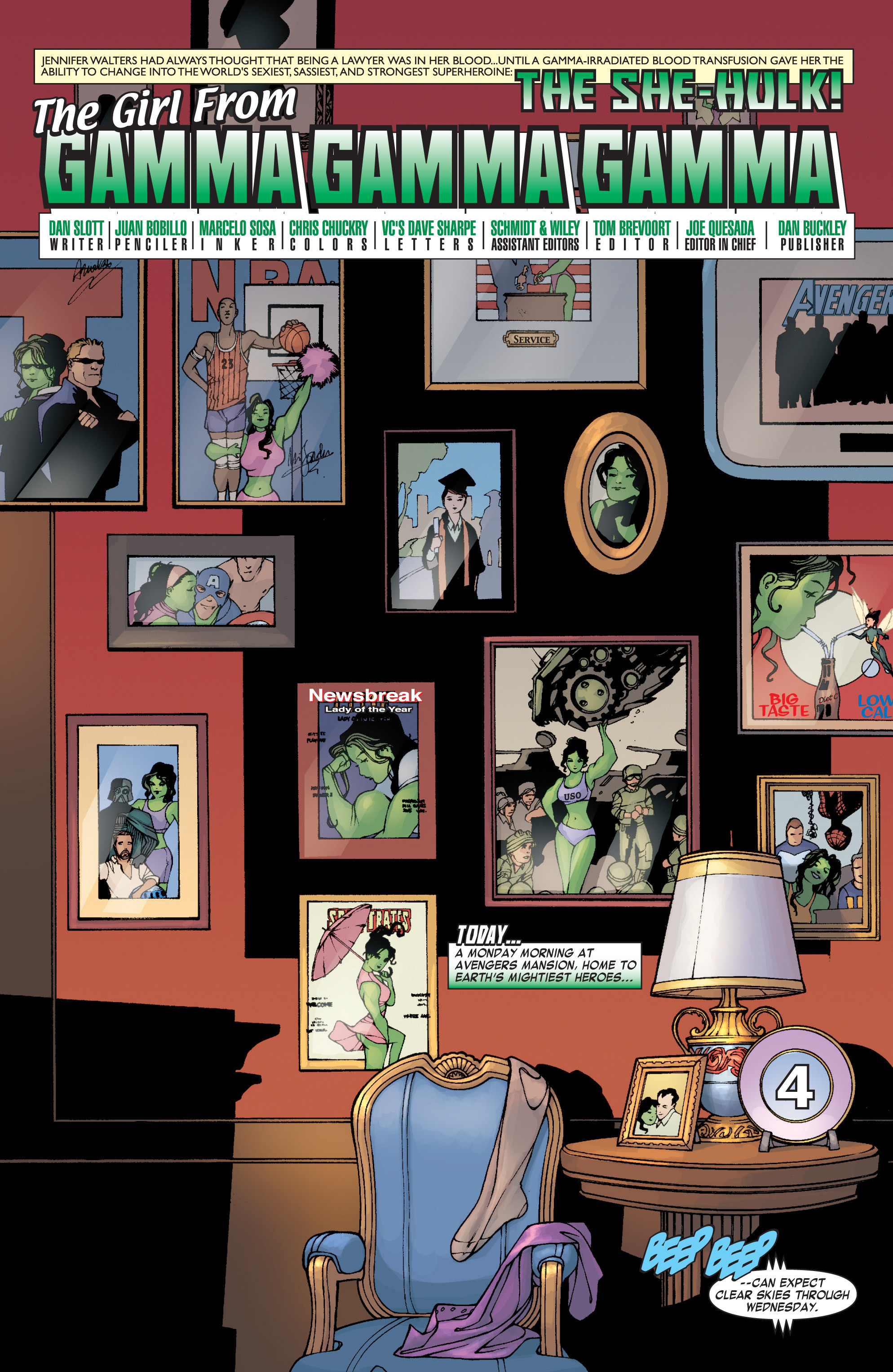 Read online She-Hulk (2004) comic -  Issue #1 - 4