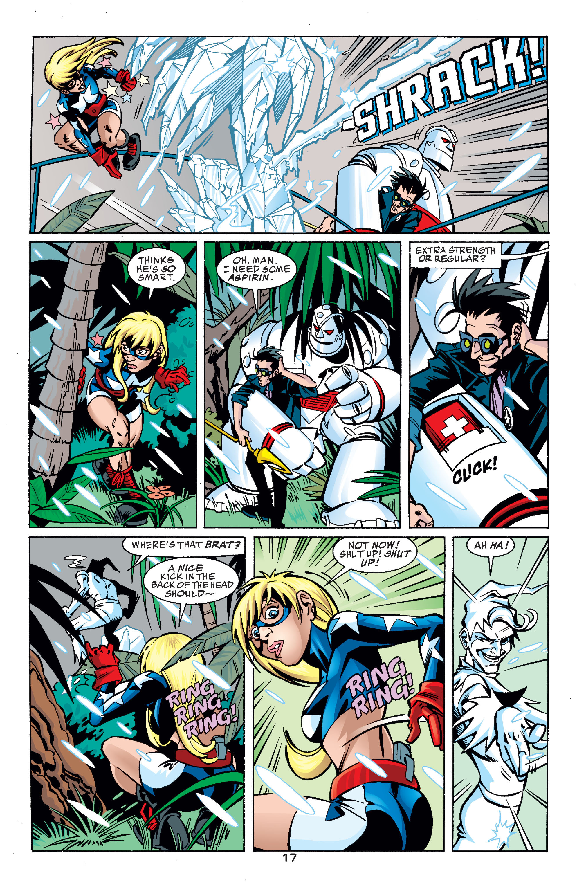 Read online Stars and S.T.R.I.P.E. comic -  Issue #0 - 16