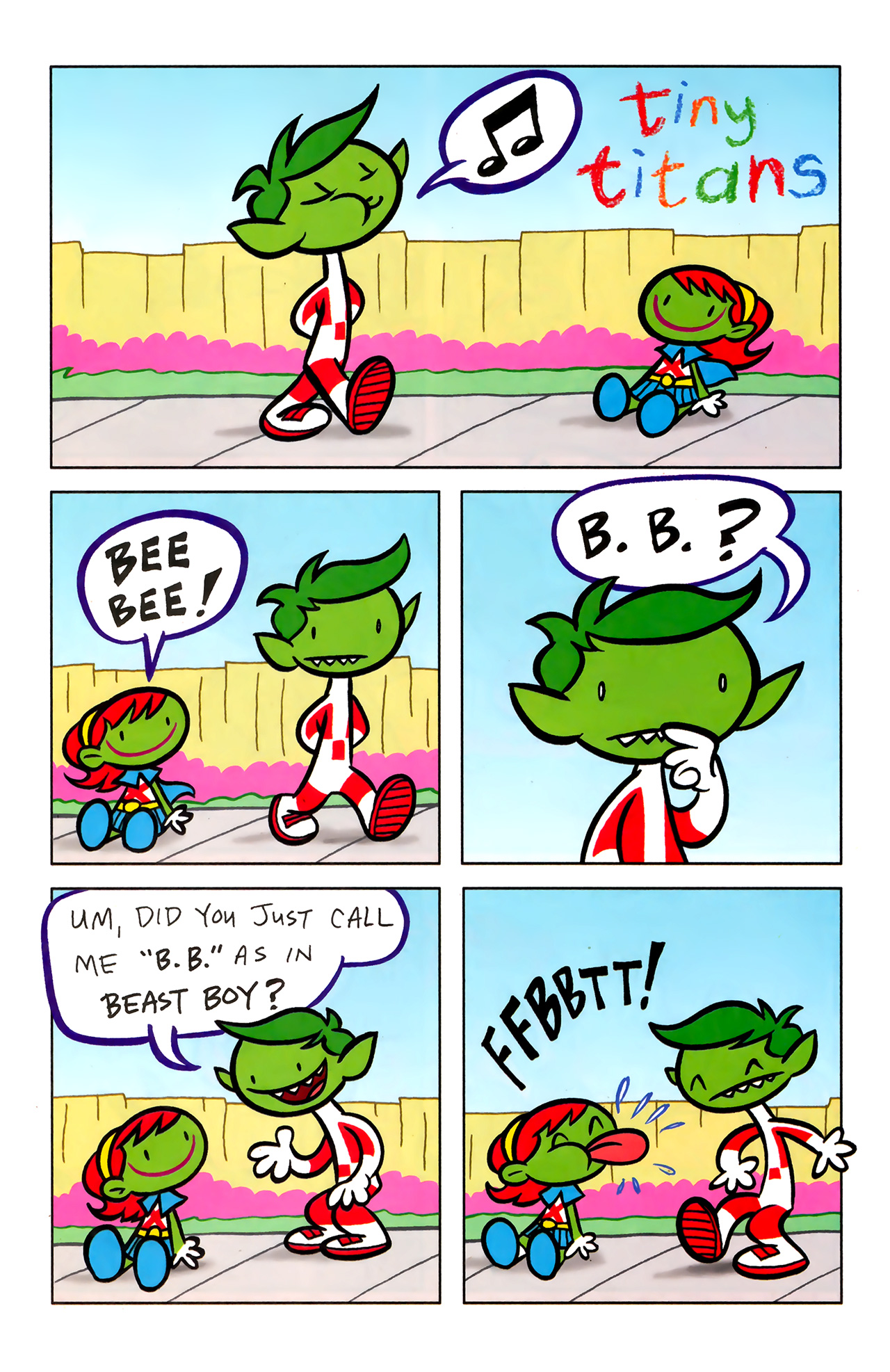 Read online Tiny Titans comic -  Issue #14 - 16