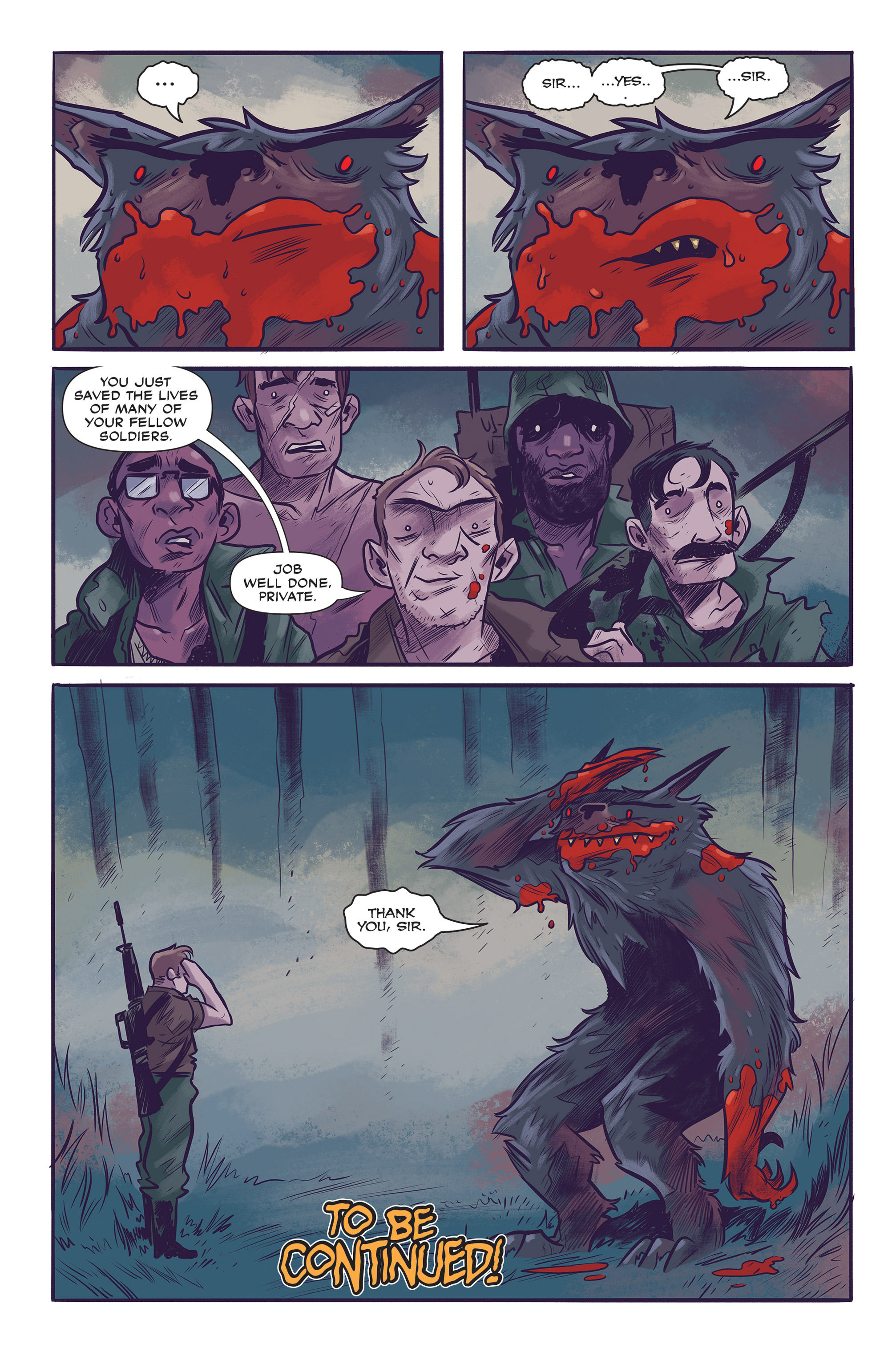 Read online 'Namwolf comic -  Issue #2 - 23