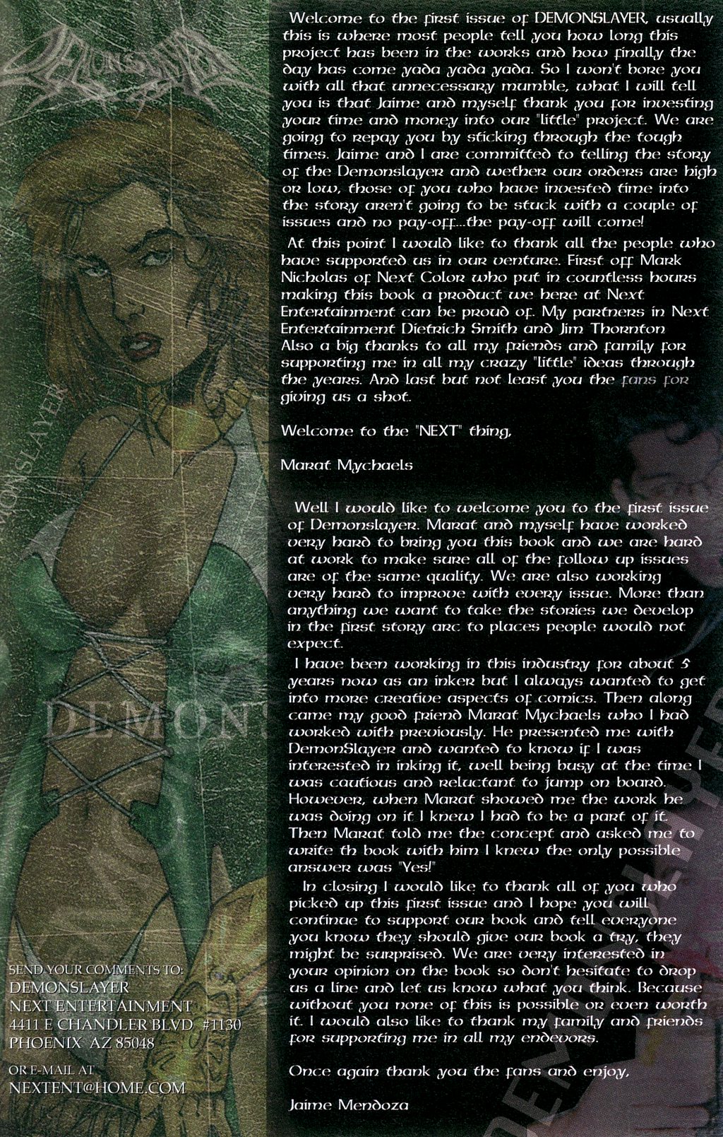 Read online Demonslayer (1999) comic -  Issue #1 - 26