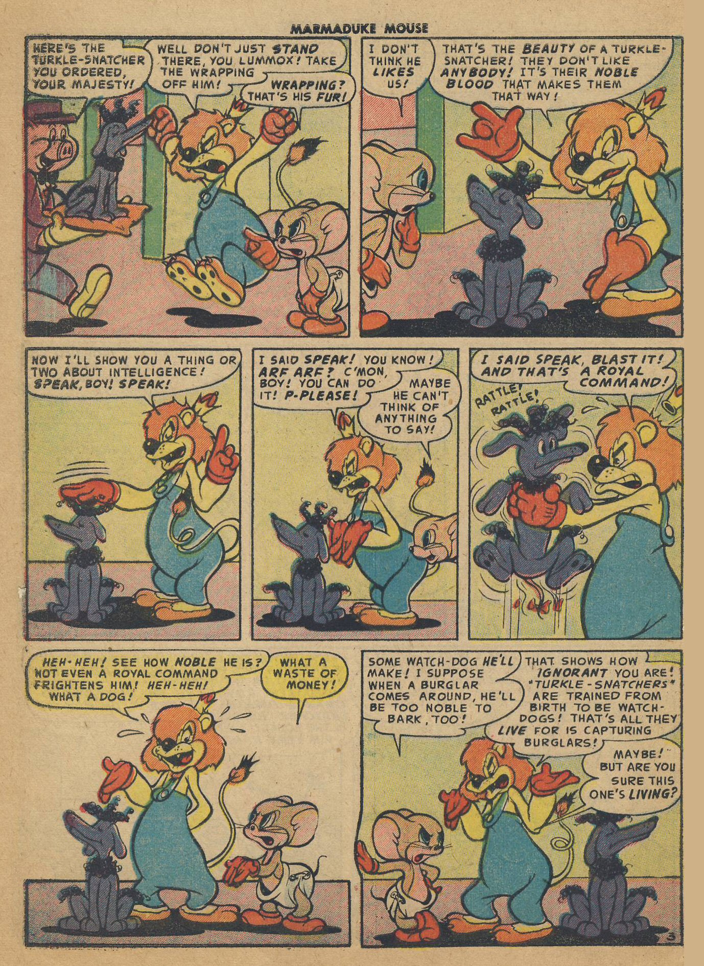 Read online Marmaduke Mouse comic -  Issue #54 - 28