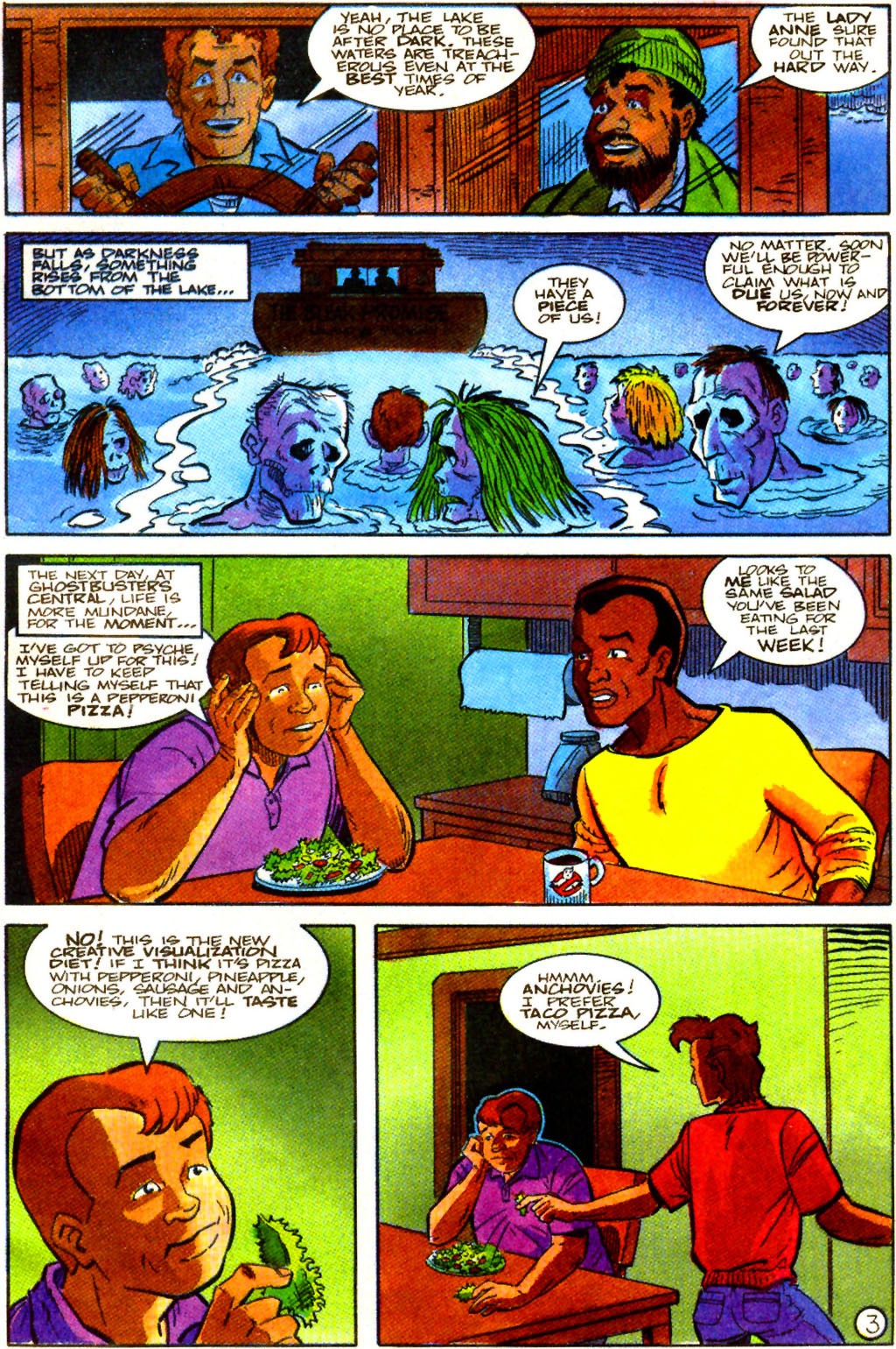 Read online Real Ghostbusters comic -  Issue #27 - 5