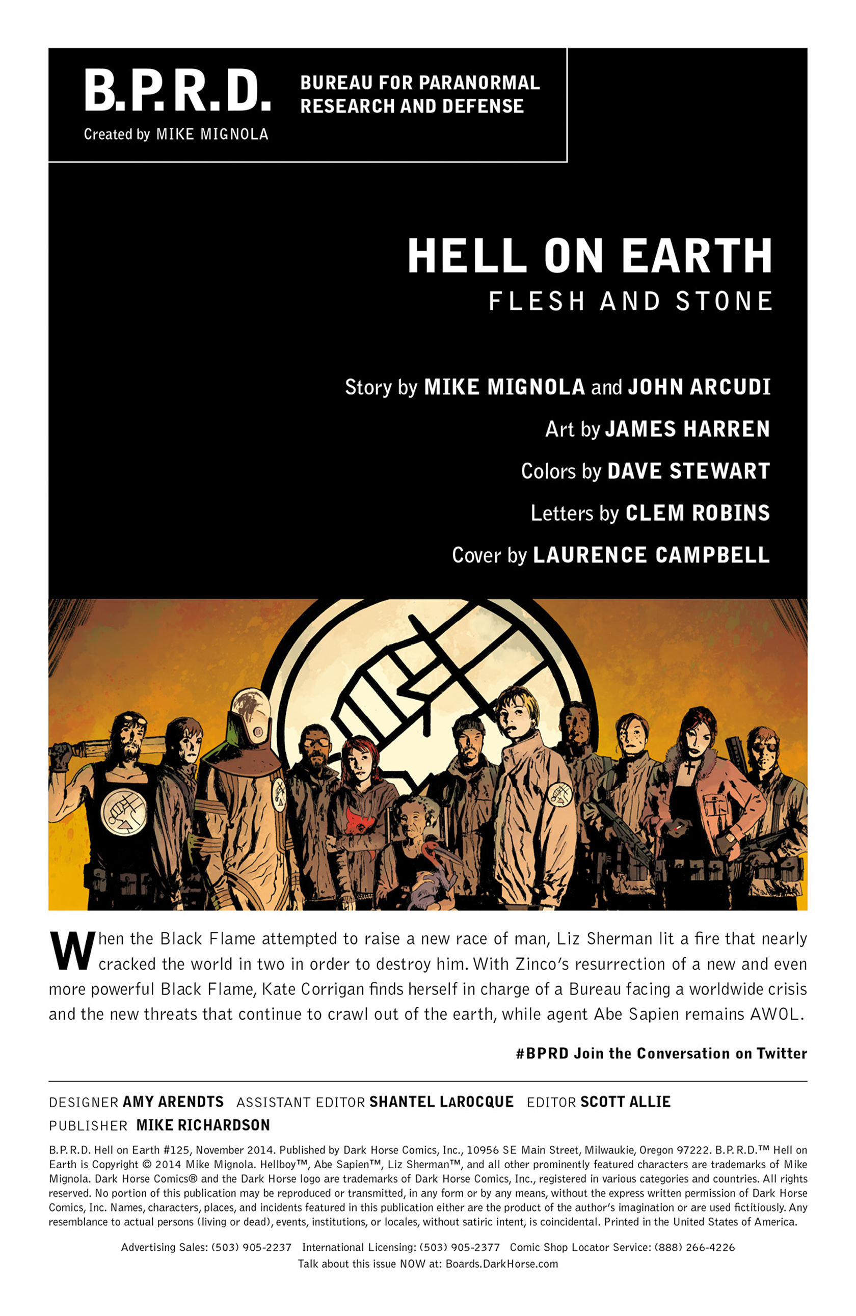 Read online B.P.R.D. Hell on Earth comic -  Issue #125 - 2
