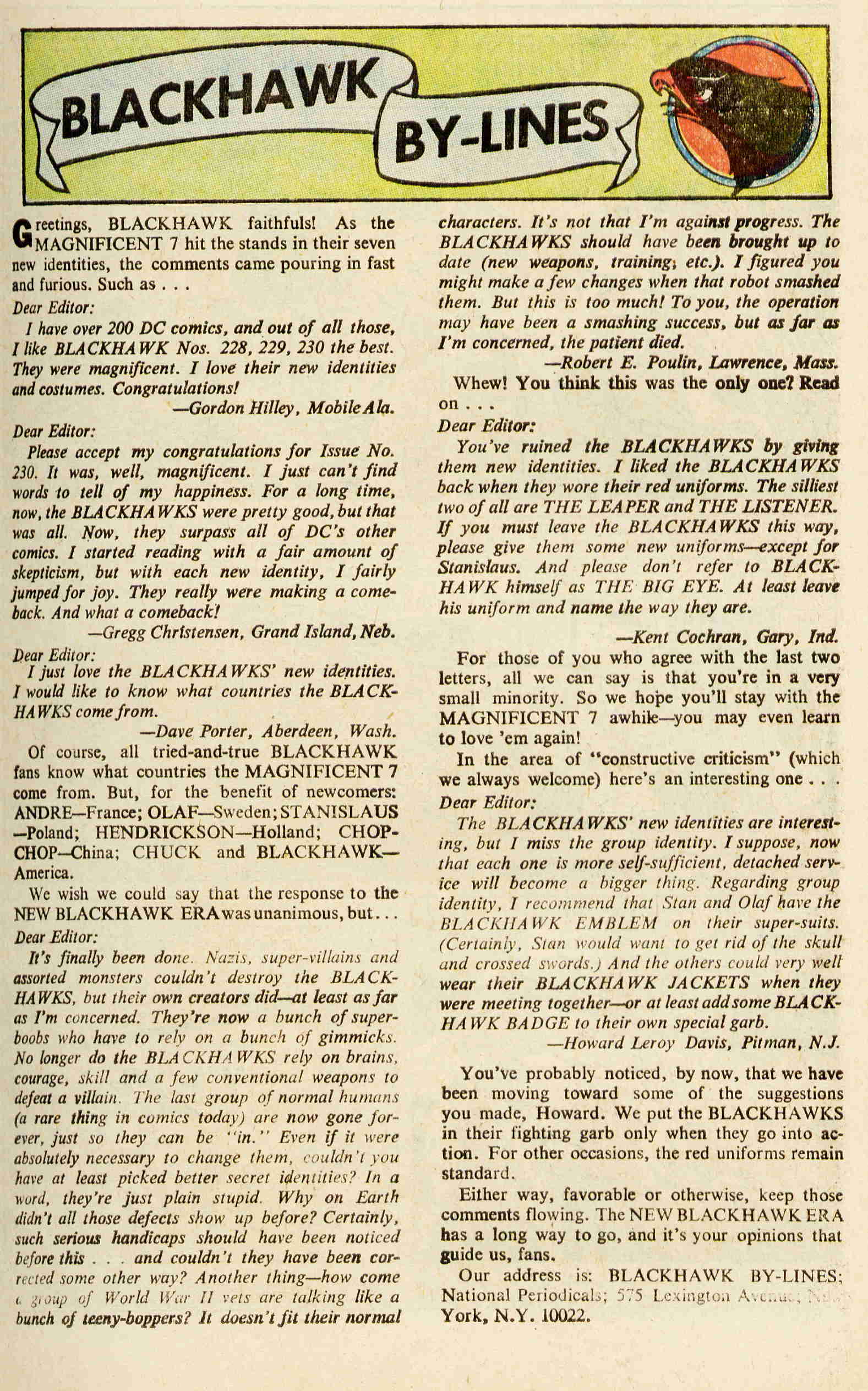 Read online Blackhawk (1957) comic -  Issue #234 - 11