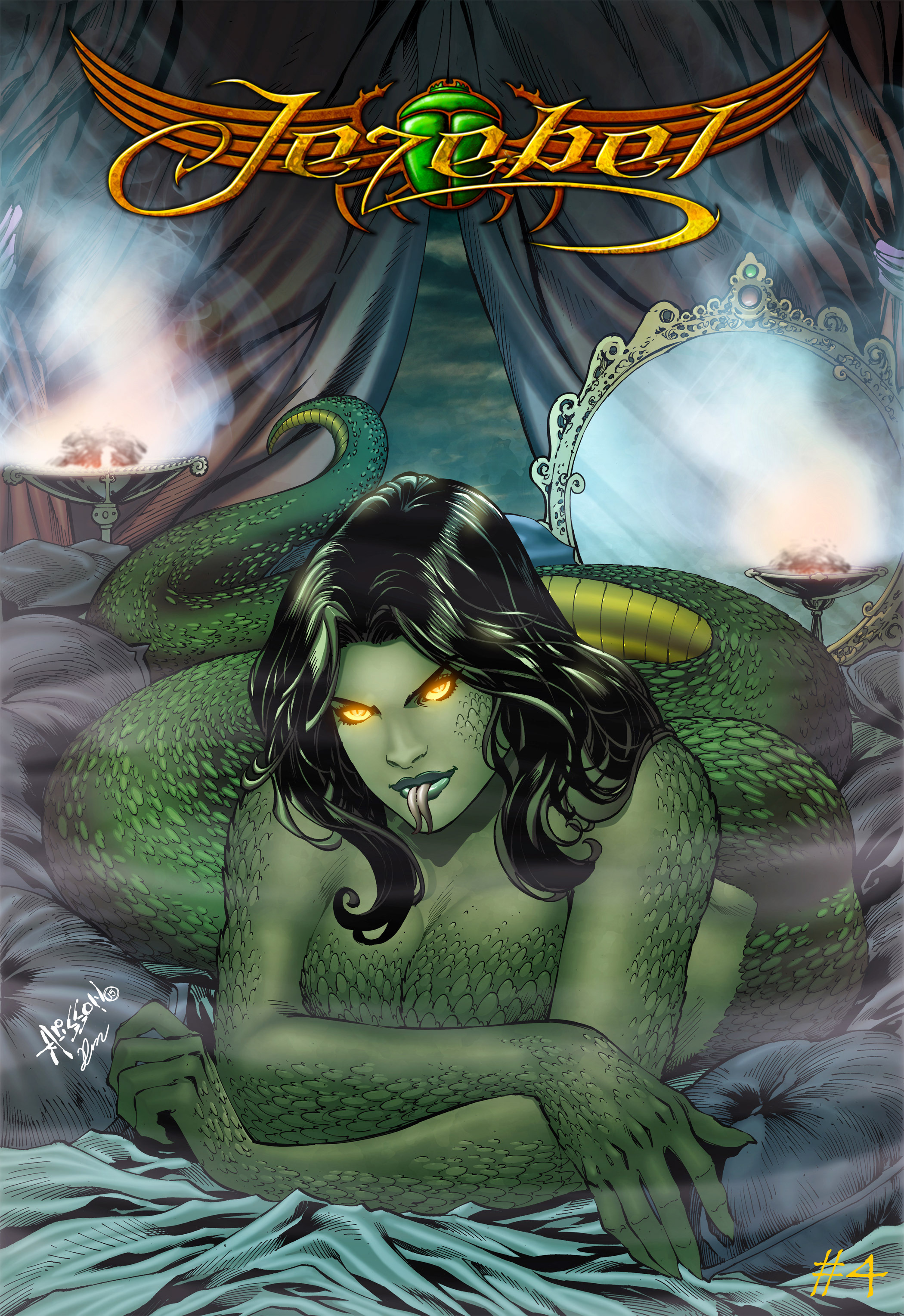 Read online Jezebel comic -  Issue #4 - 1