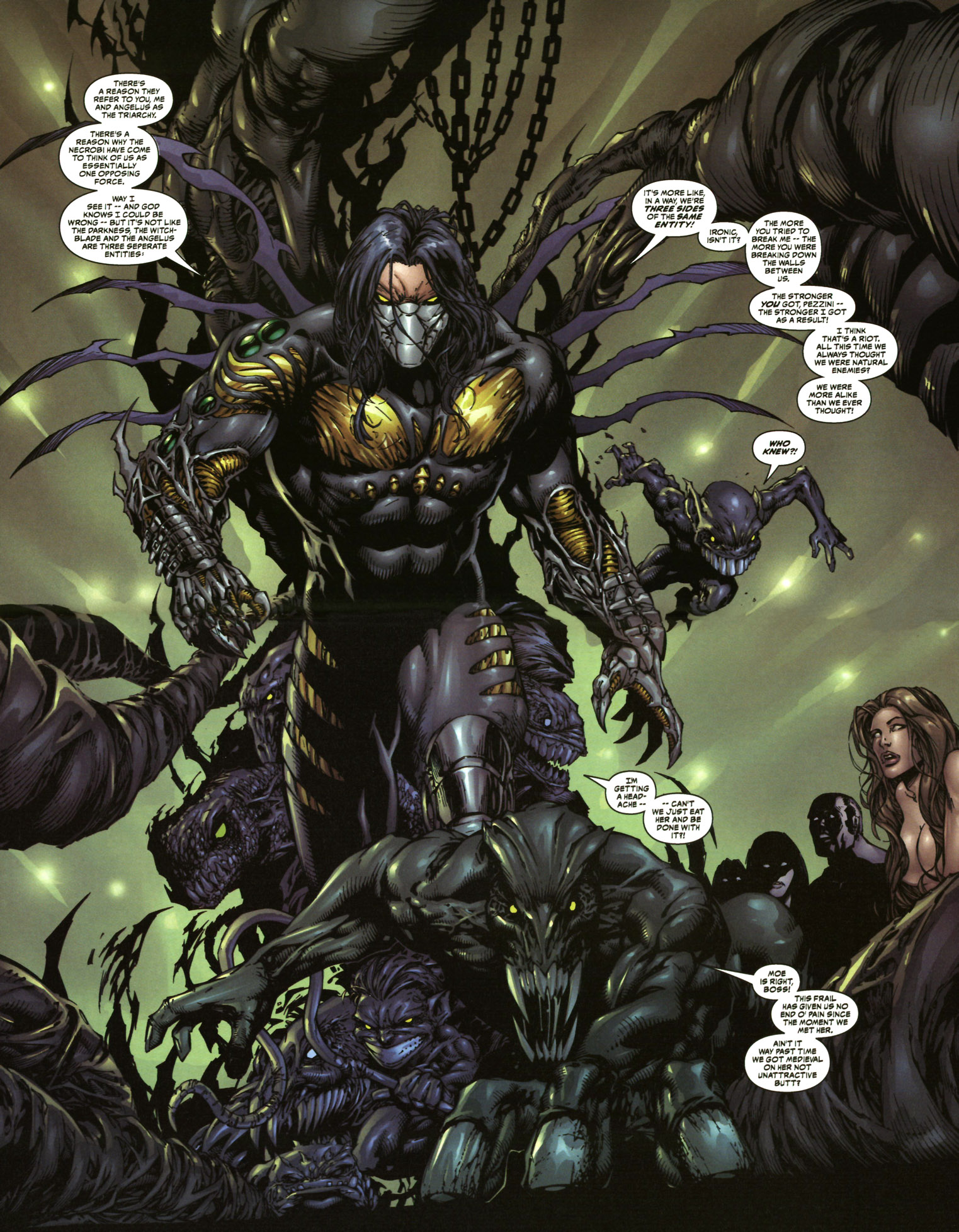 Read online The Darkness/Witchblade comic -  Issue # Full - 14