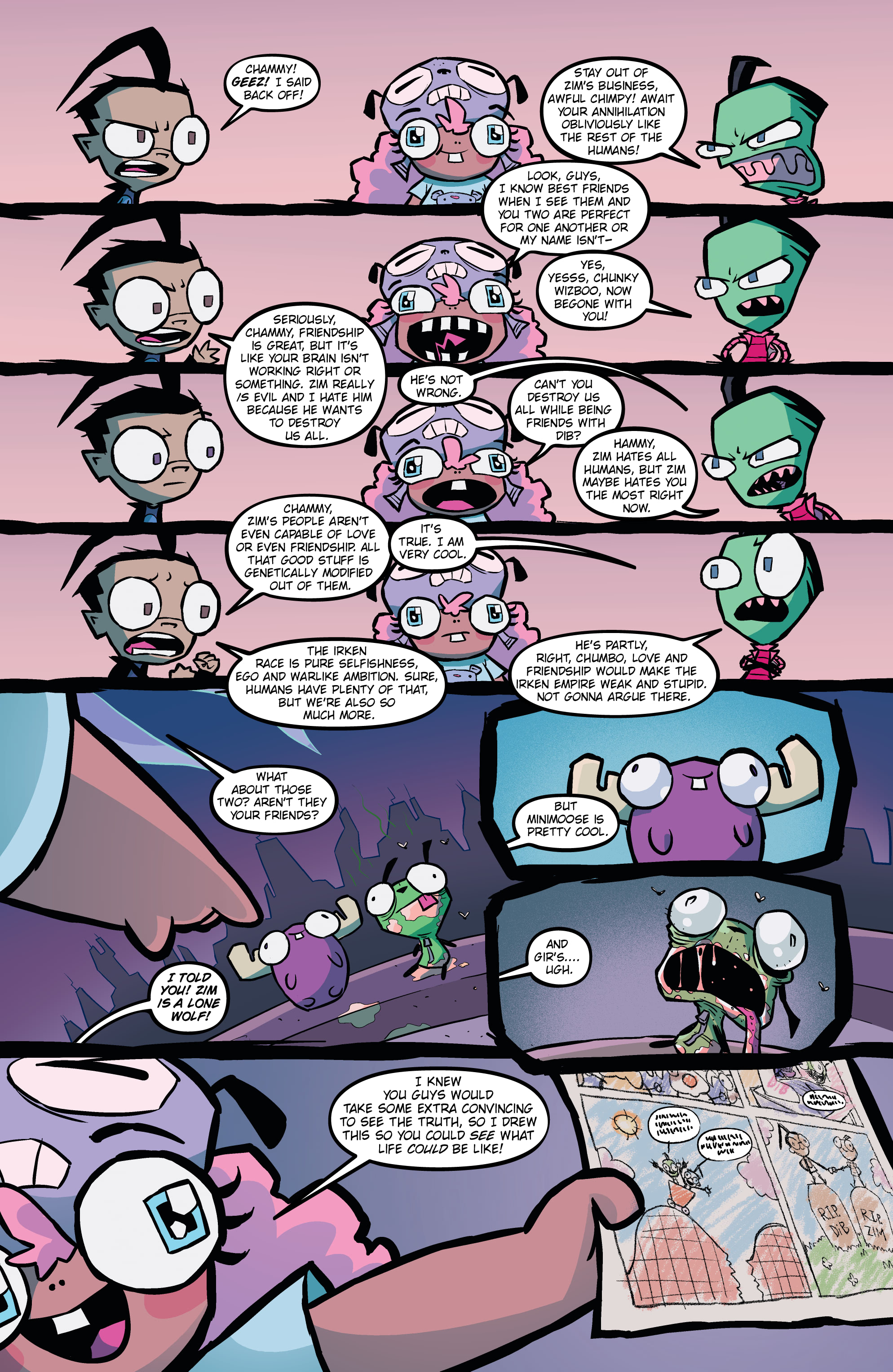 Read online Invader Zim comic -  Issue #50 - 32