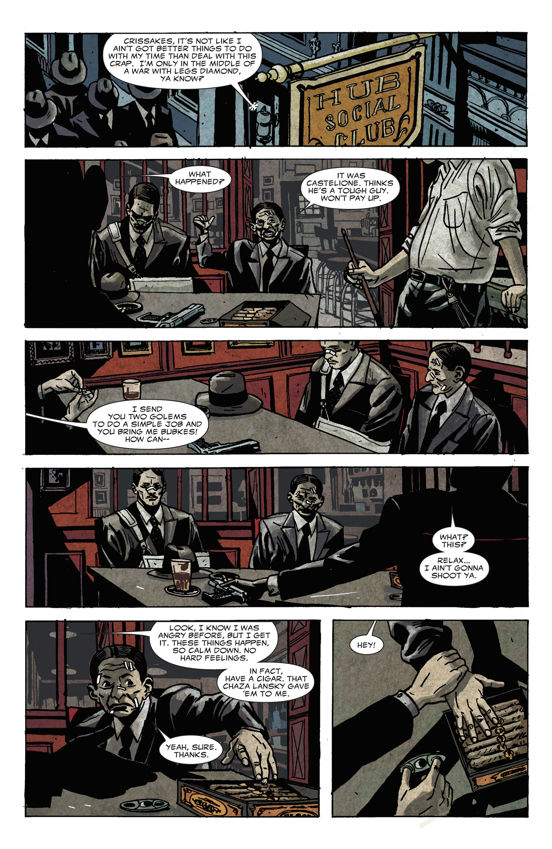Read online Punisher Noir comic -  Issue #1 - 21