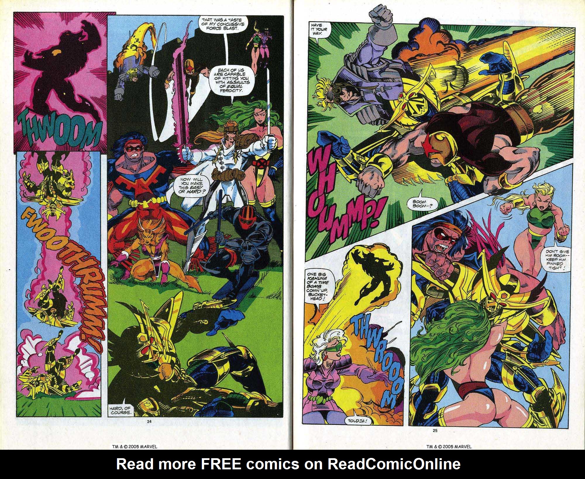 Read online X-Men Annual comic -  Issue #15 - 25