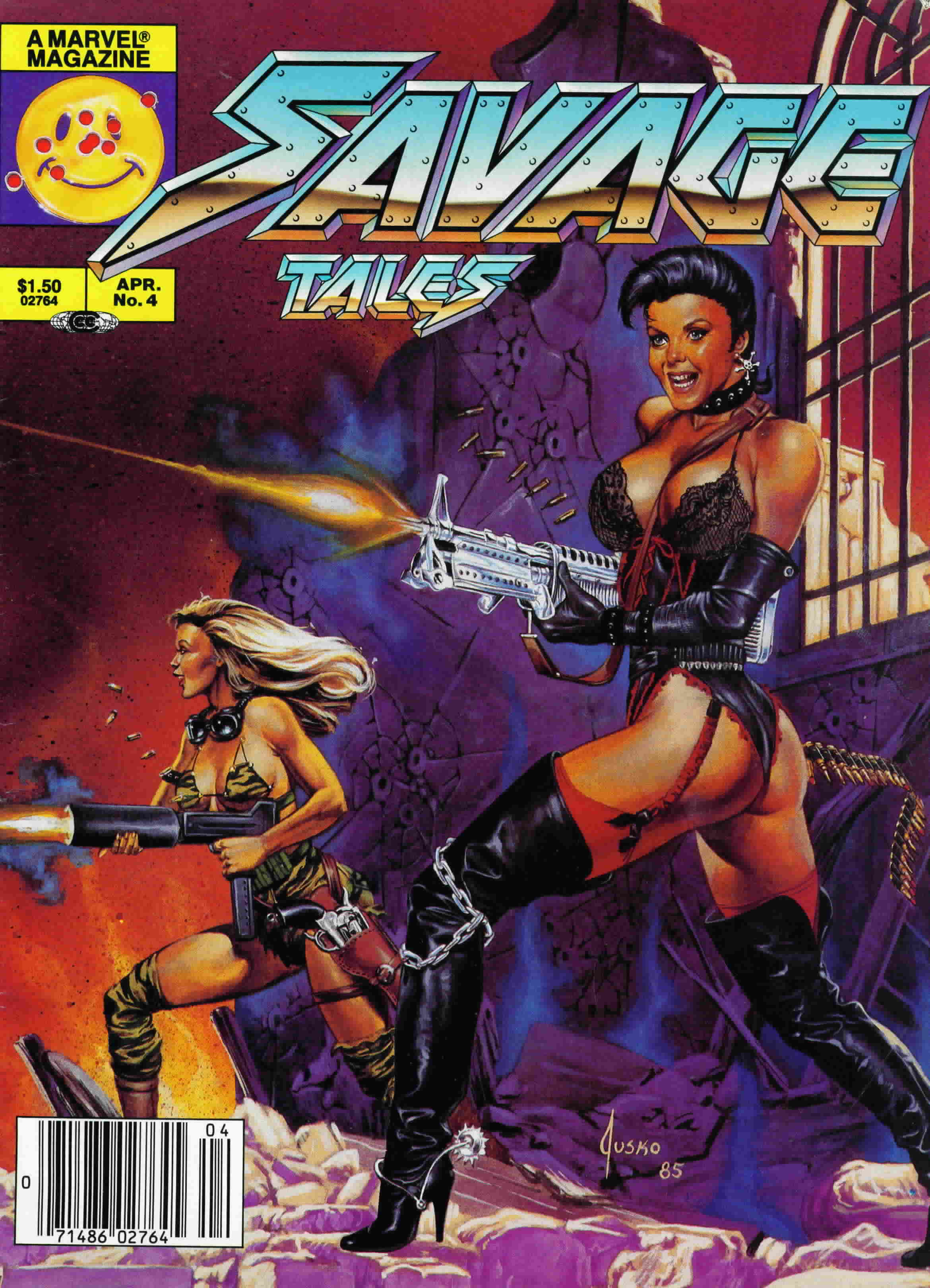 Read online Savage Tales (1985) comic -  Issue #4 - 1