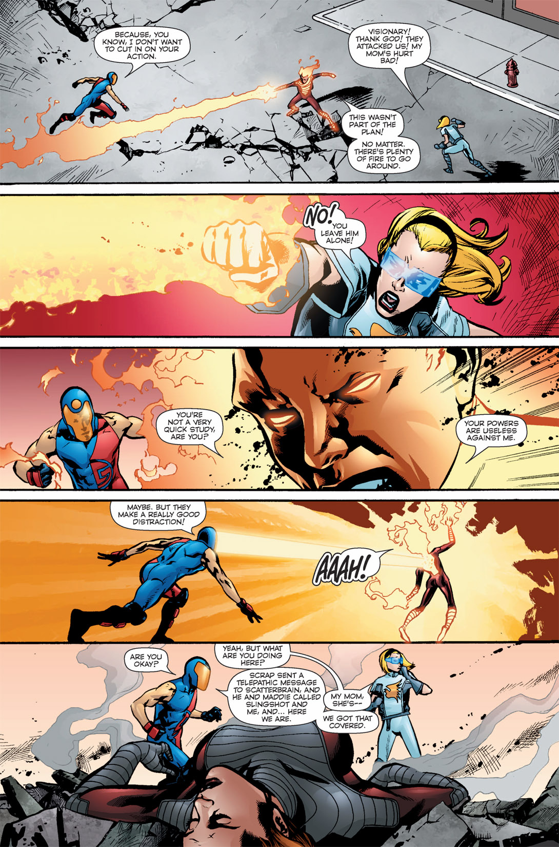 Read online Dynamo 5 comic -  Issue #19 - 7