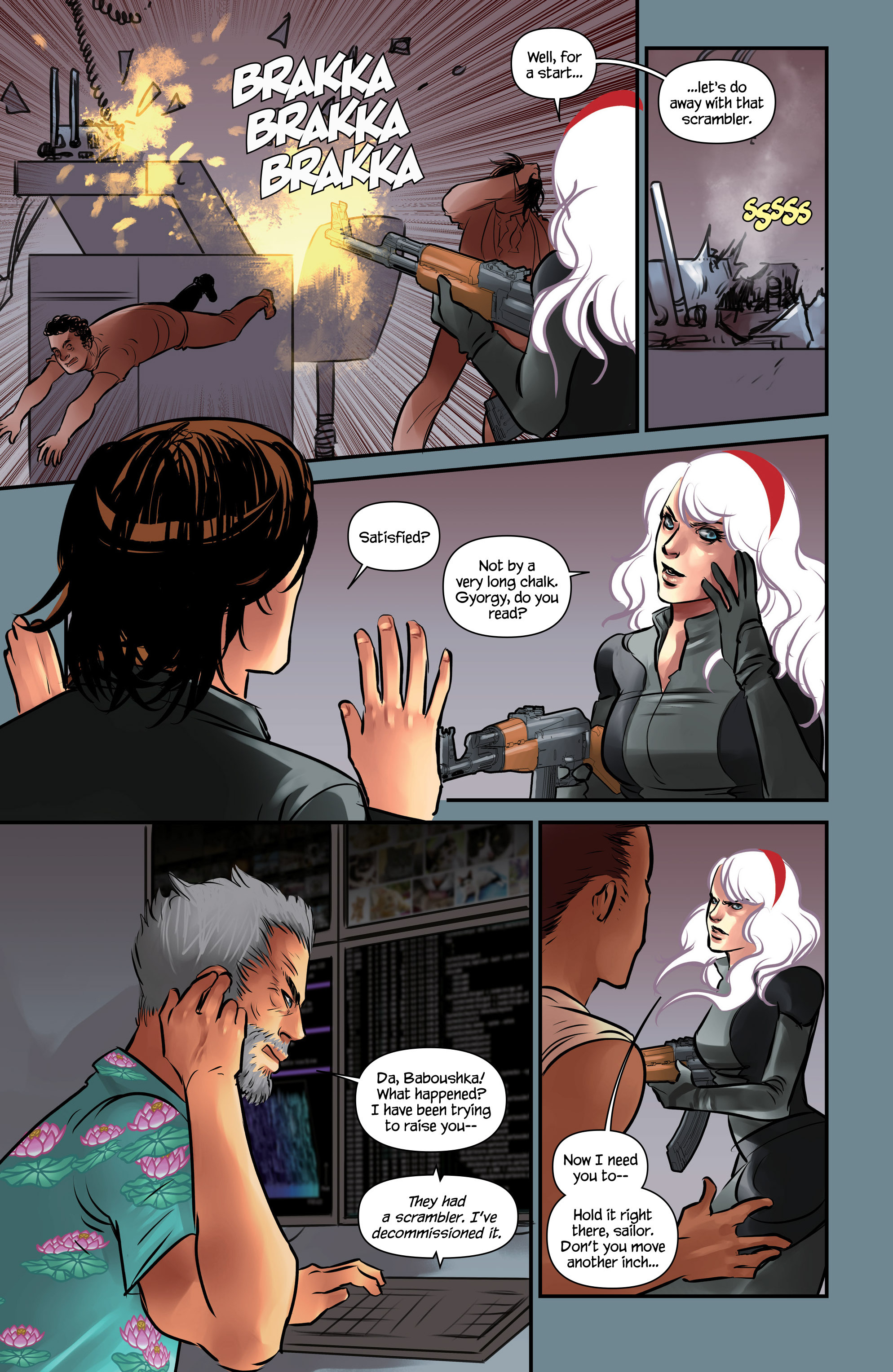 Read online Codename Baboushka comic -  Issue #4 - 6
