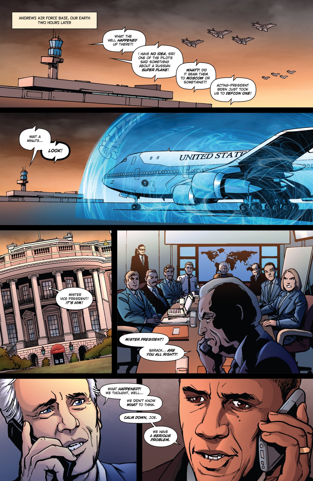 Read online Parallel Man comic -  Issue #1 - 10