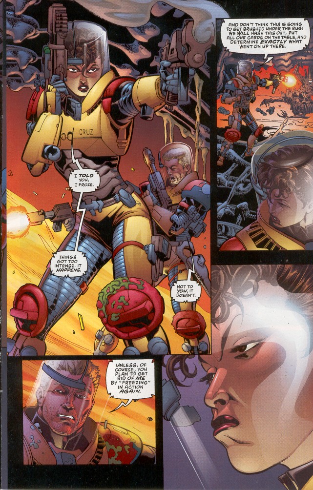 Read online Aliens: Xenogenesis comic -  Issue #4 - 11