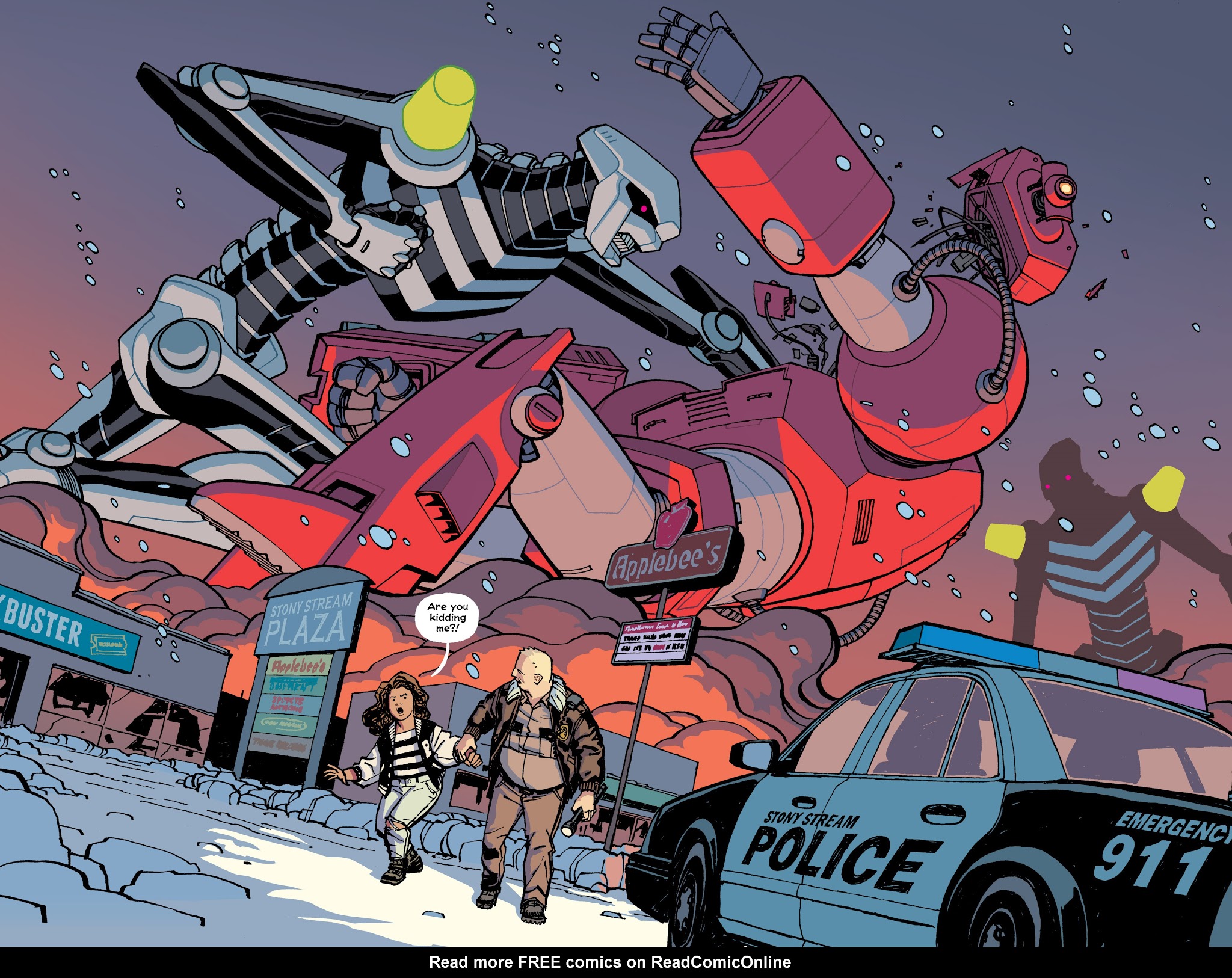 Read online Paper Girls comic -  Issue #16 - 9