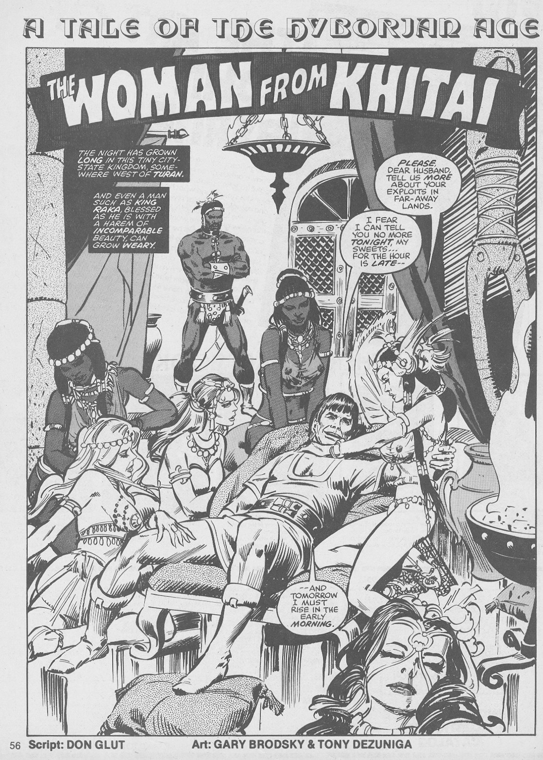 Read online The Savage Sword Of Conan comic -  Issue #49 - 56