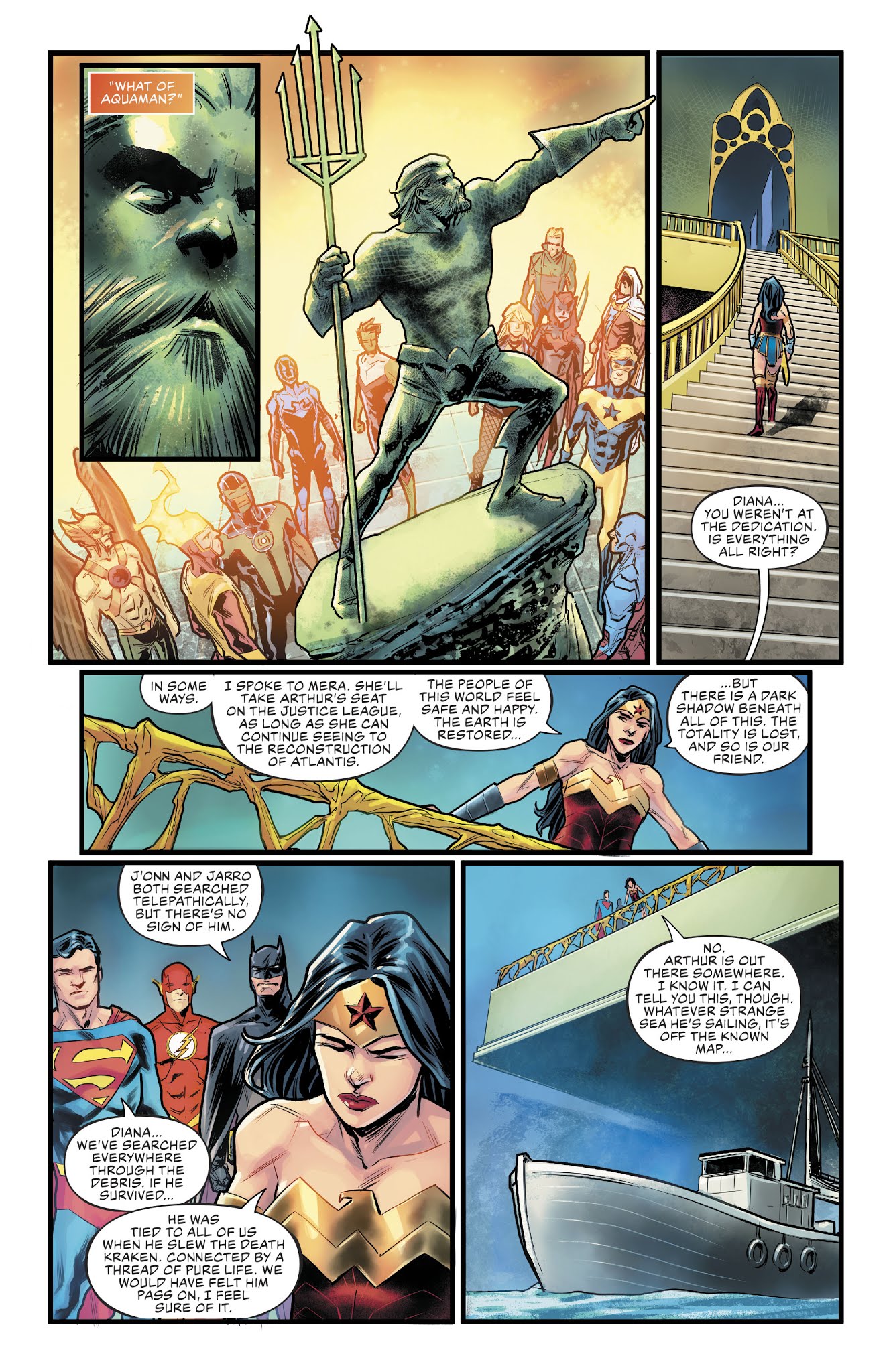 Read online Aquaman/Justice League: Drowned Earth Special comic -  Issue # Full - 38