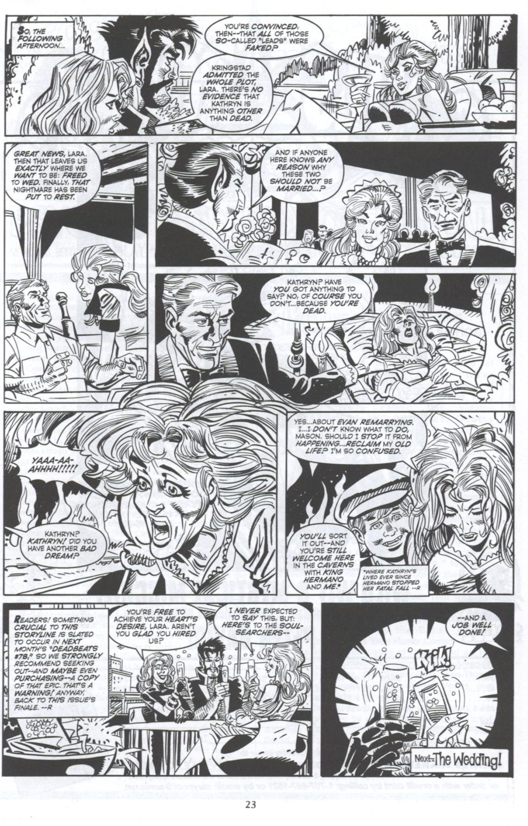 Read online Soulsearchers and Company comic -  Issue #78 - 23