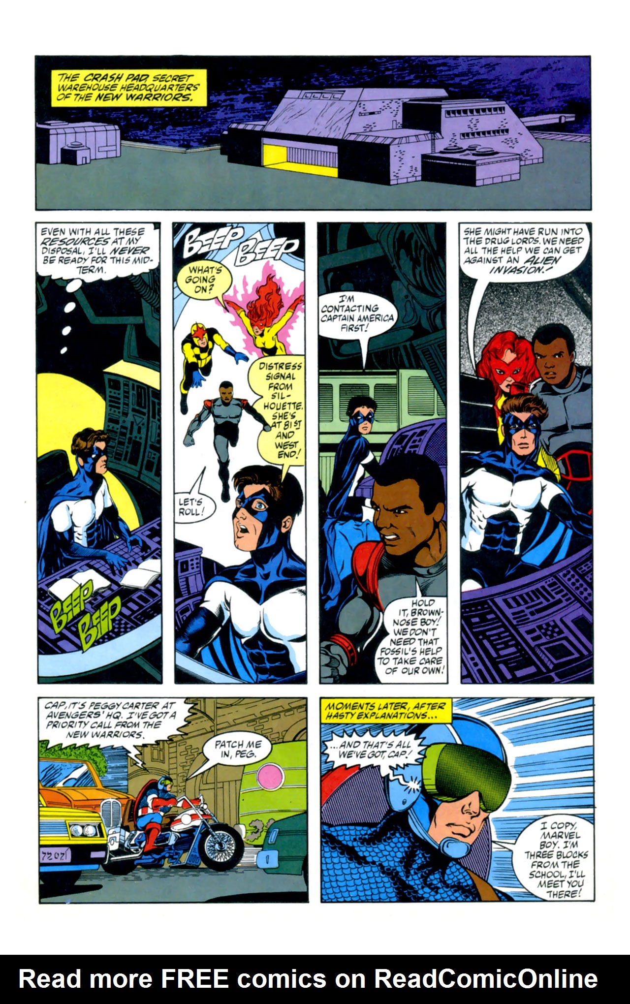 Read online Captain America: Drug War comic -  Issue # Full - 39