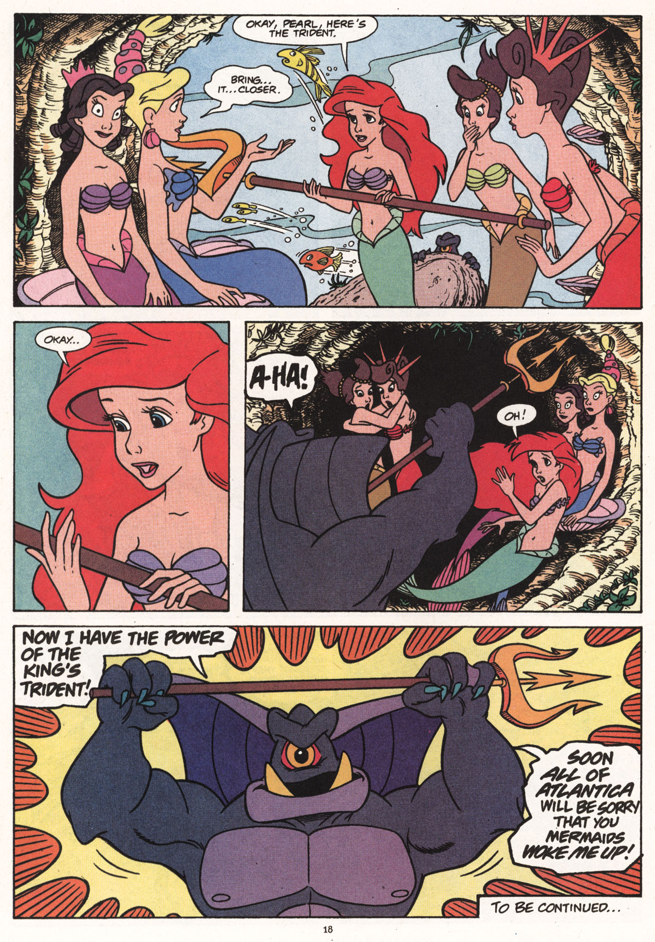 Read online Disney's The Little Mermaid comic -  Issue #3 - 20