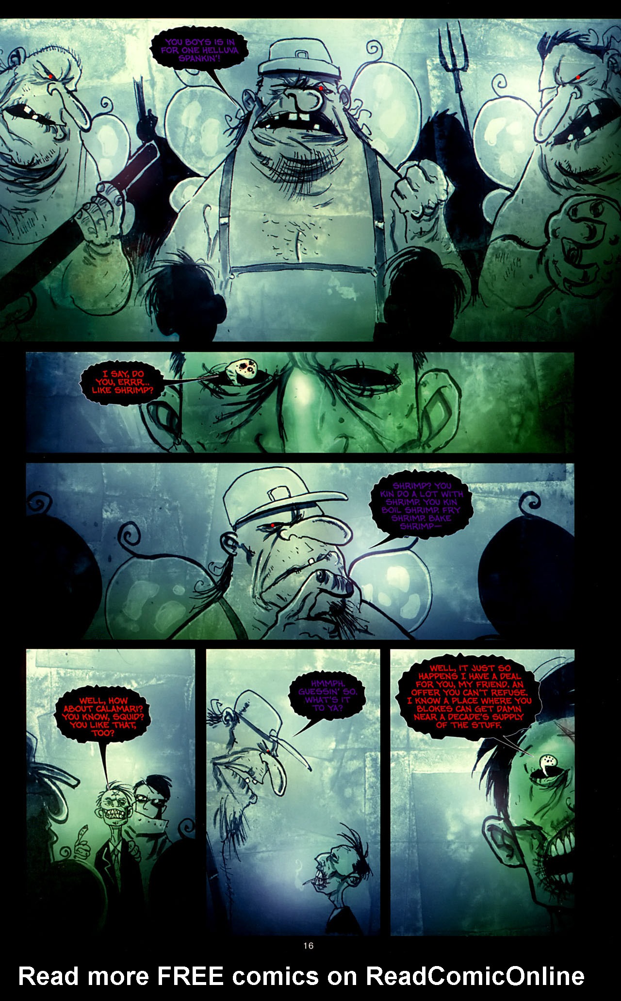 Read online Wormwood: Gentleman Corpse comic -  Issue #12 - 18