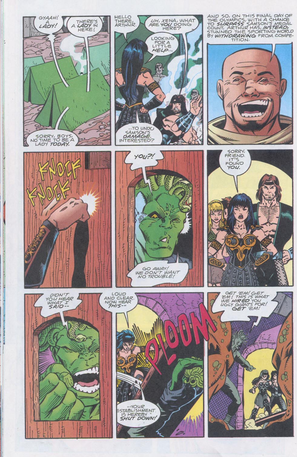 Read online Xena: Warrior Princess: And The Original Olympics comic -  Issue #3 - 16