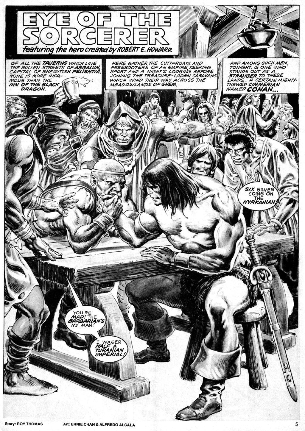 Read online The Savage Sword Of Conan comic -  Issue #69 - 5