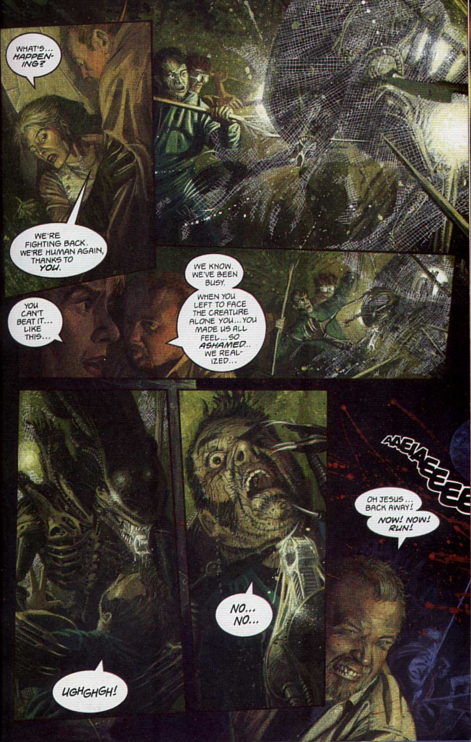 Read online Aliens: Sacrifice comic -  Issue # Full - 42