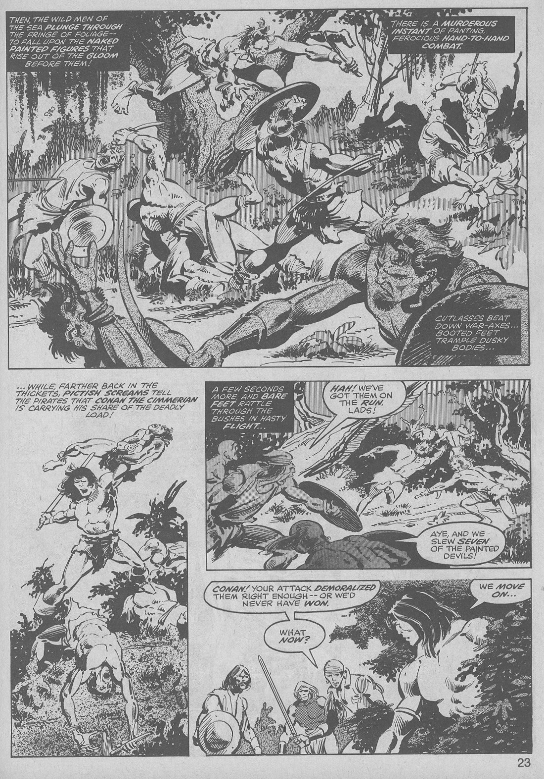 Read online The Savage Sword Of Conan comic -  Issue #48 - 23