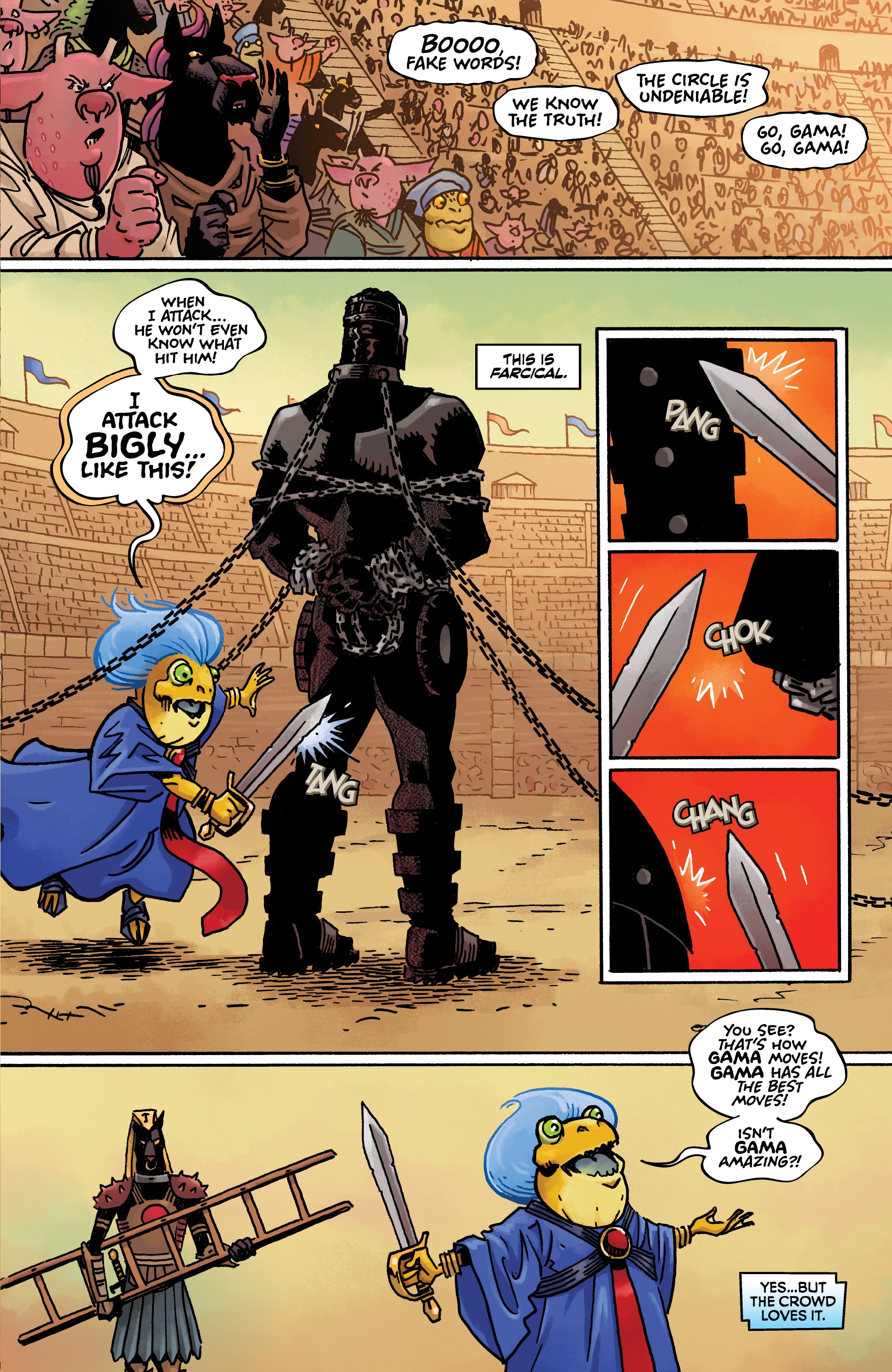 Read online Grendel: Devil's Odyssey comic -  Issue #7 - 13