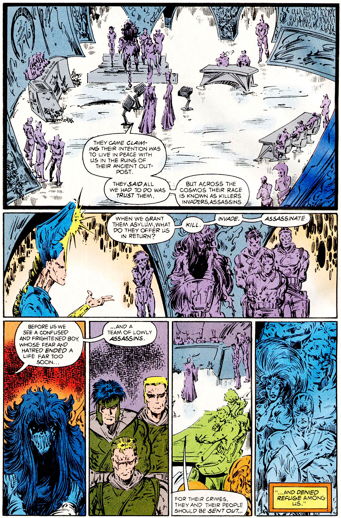 Read online Inhumans: The Great Refuge comic -  Issue # Full - 54