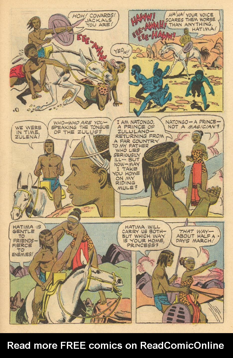 Read online Tarzan (1948) comic -  Issue #83 - 31