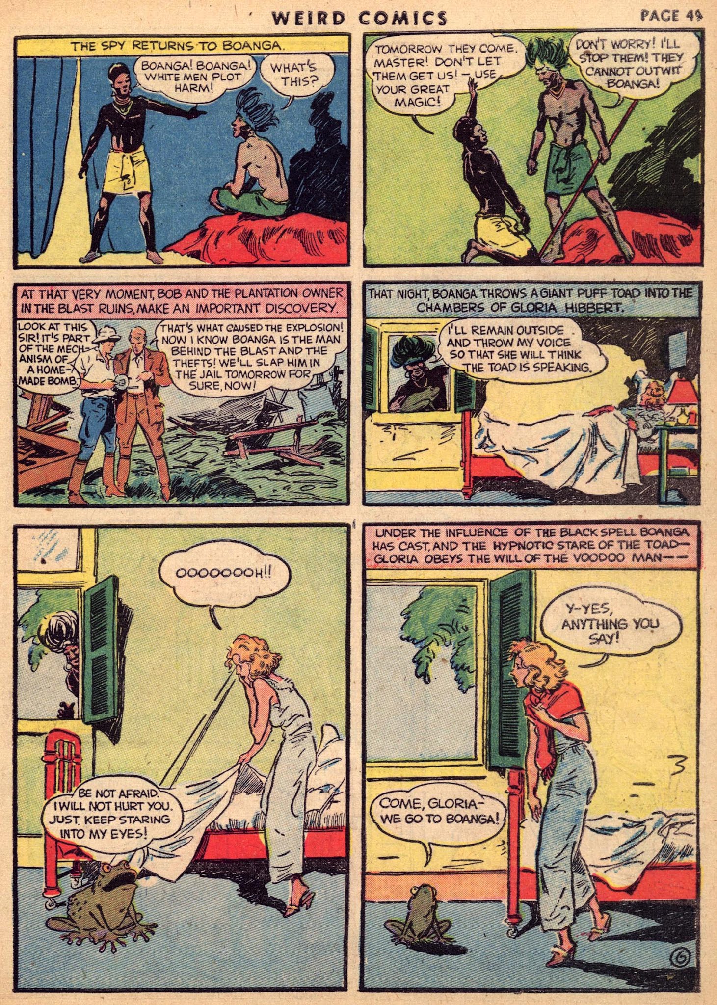 Read online Weird Comics comic -  Issue #5 - 51