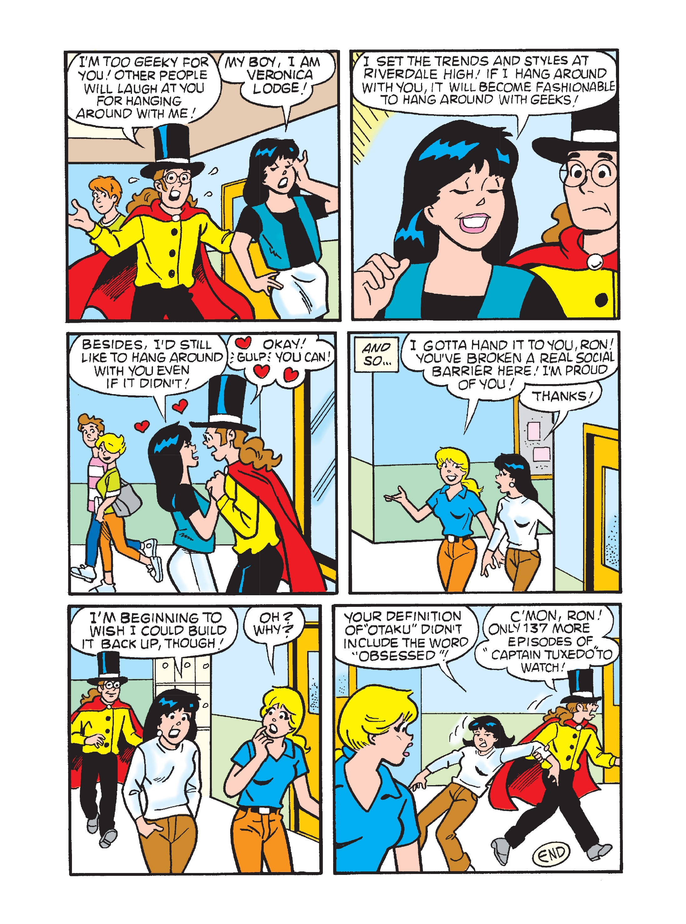 Read online Betty & Veronica Friends Double Digest comic -  Issue #240 - 207