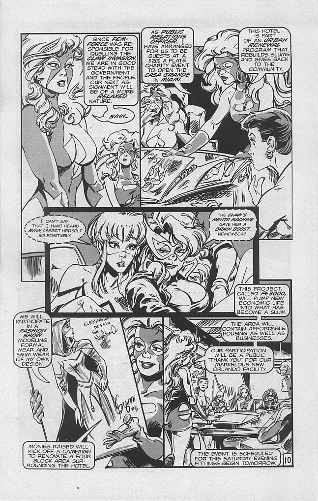 Read online Femforce comic -  Issue #97 - 12