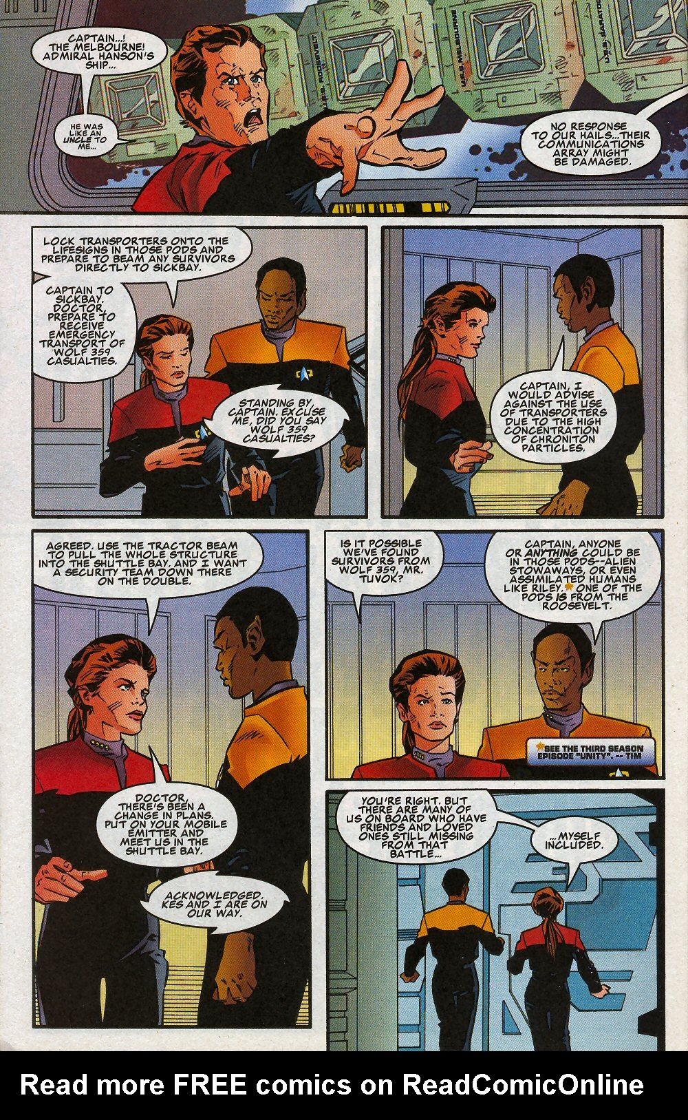 Read online Star Trek: Voyager comic -  Issue #10 - 7