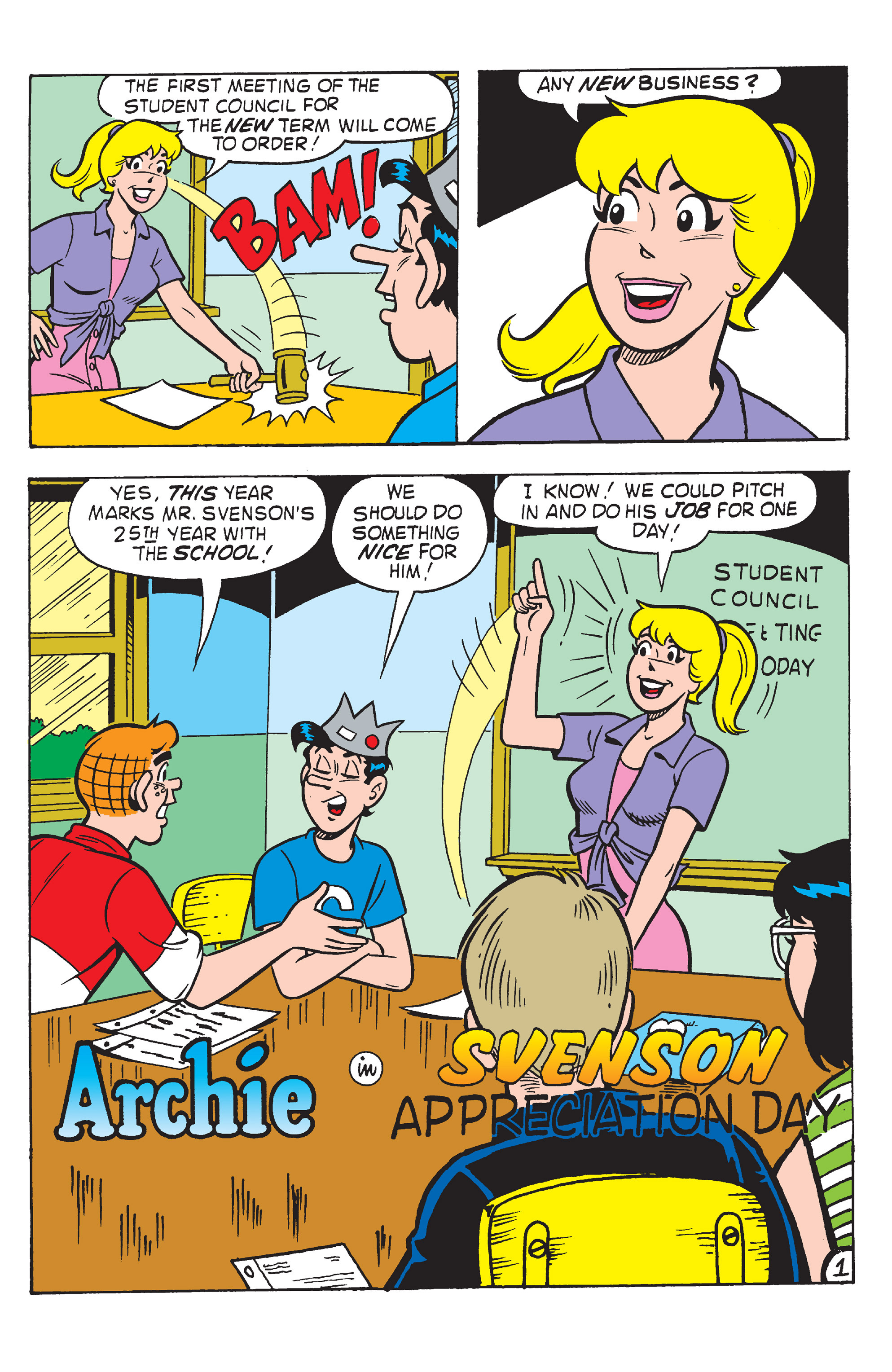 Read online Archie & Friends: Faculty Funnies comic -  Issue # TPB - 61