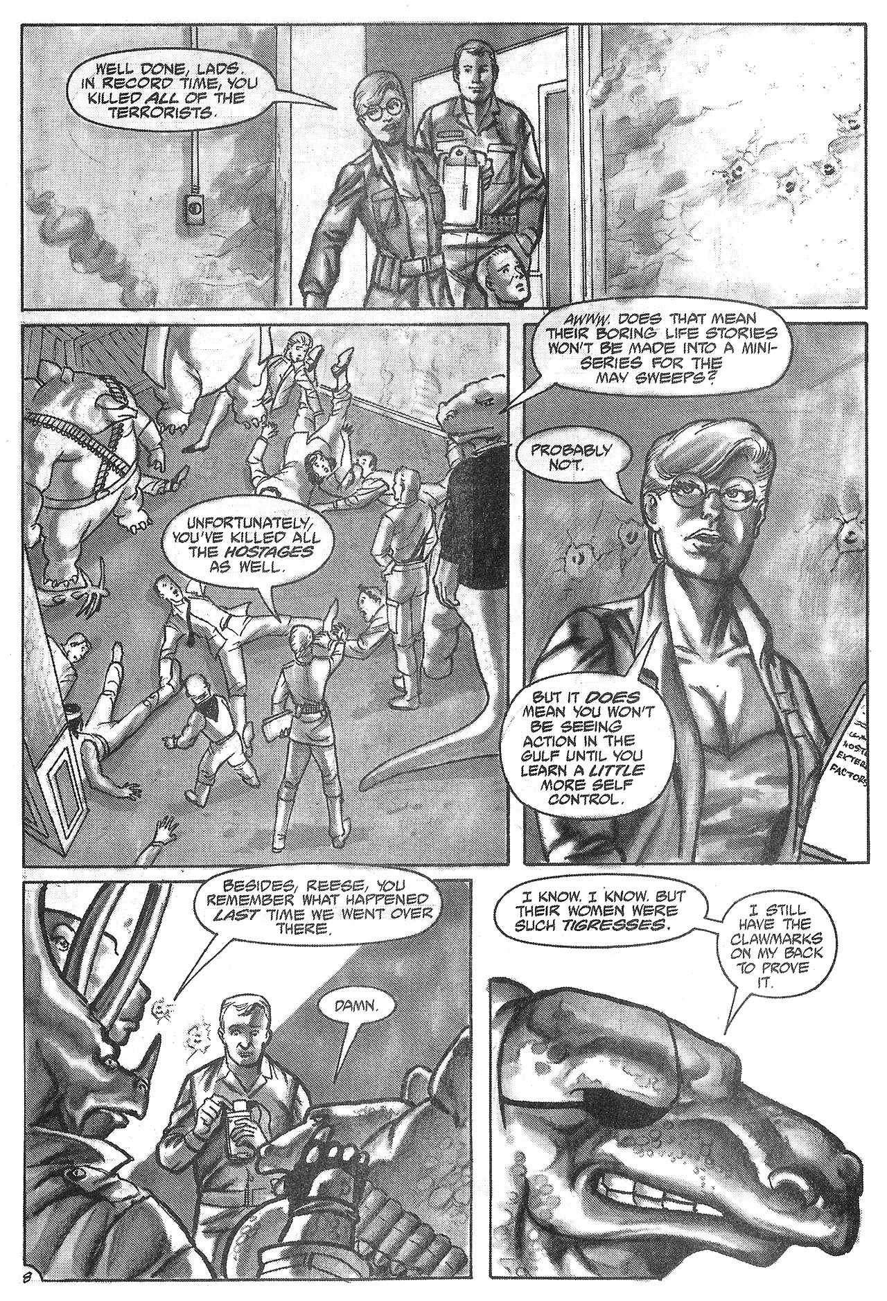 Read online Dinosaurs For Hire (1988) comic -  Issue #5 - 10