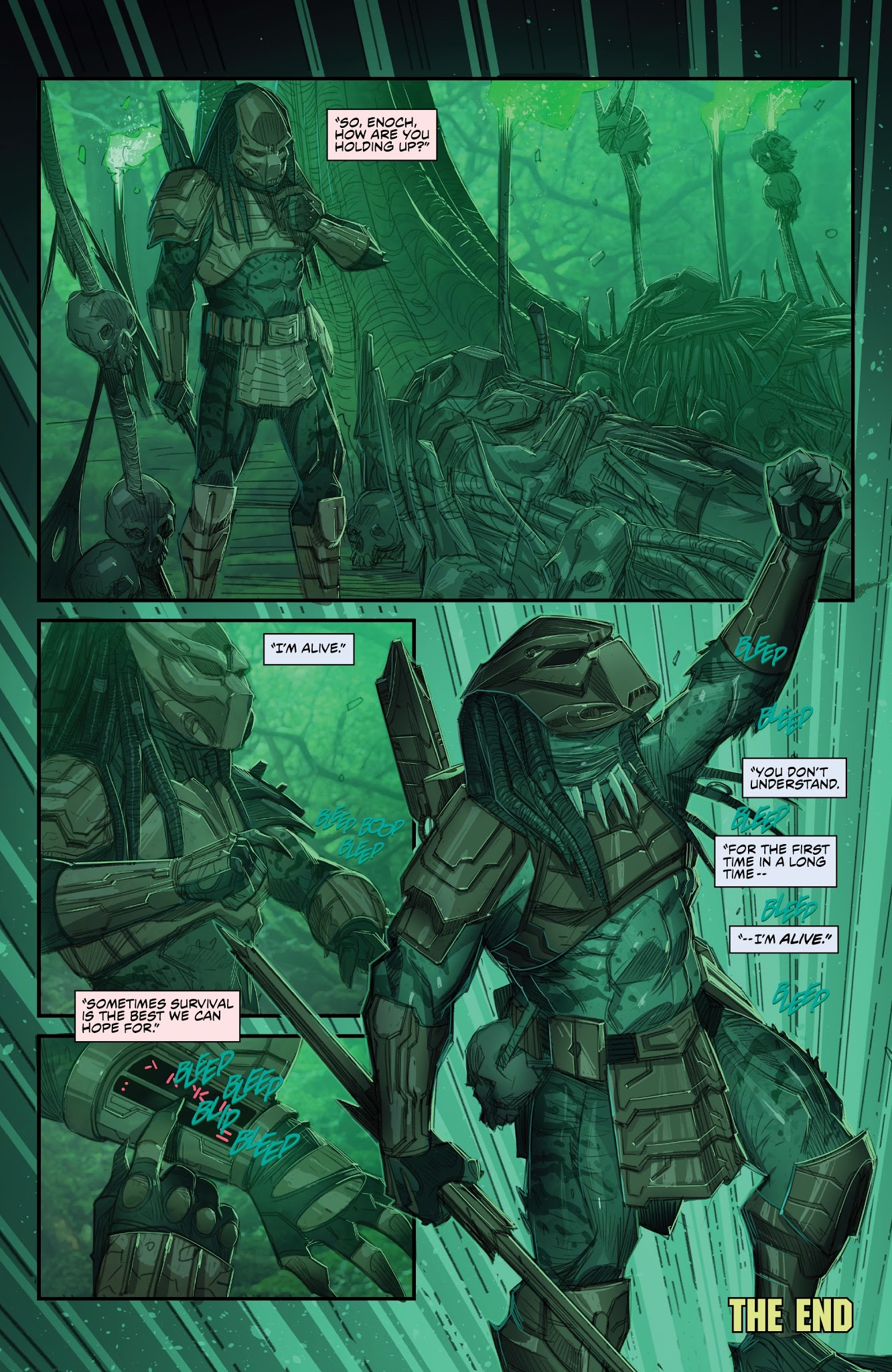 Read online Predator: Hunters comic -  Issue #5 - 25