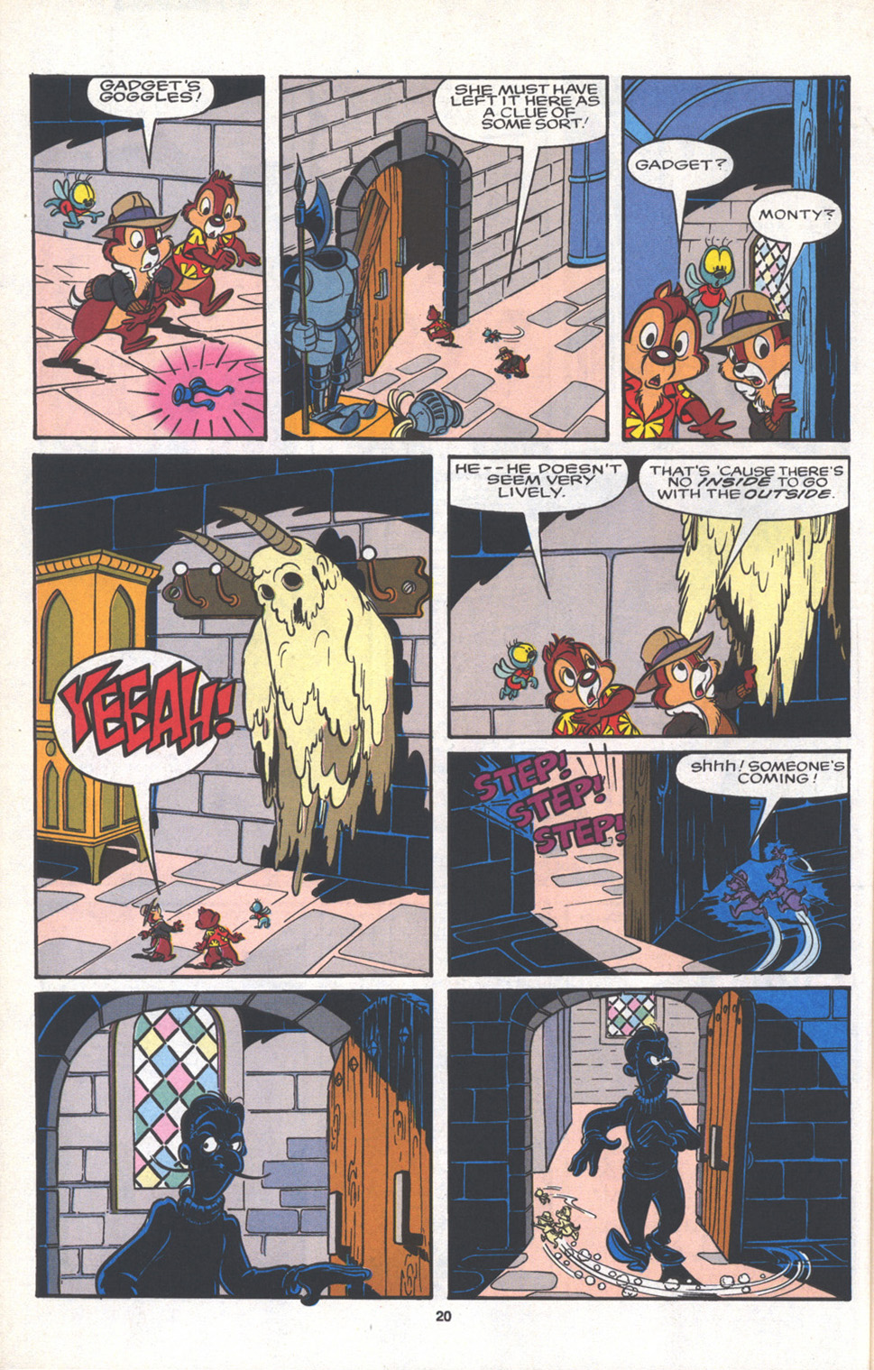 Read online Disney's Chip 'N Dale Rescue Rangers comic -  Issue #19 - 34