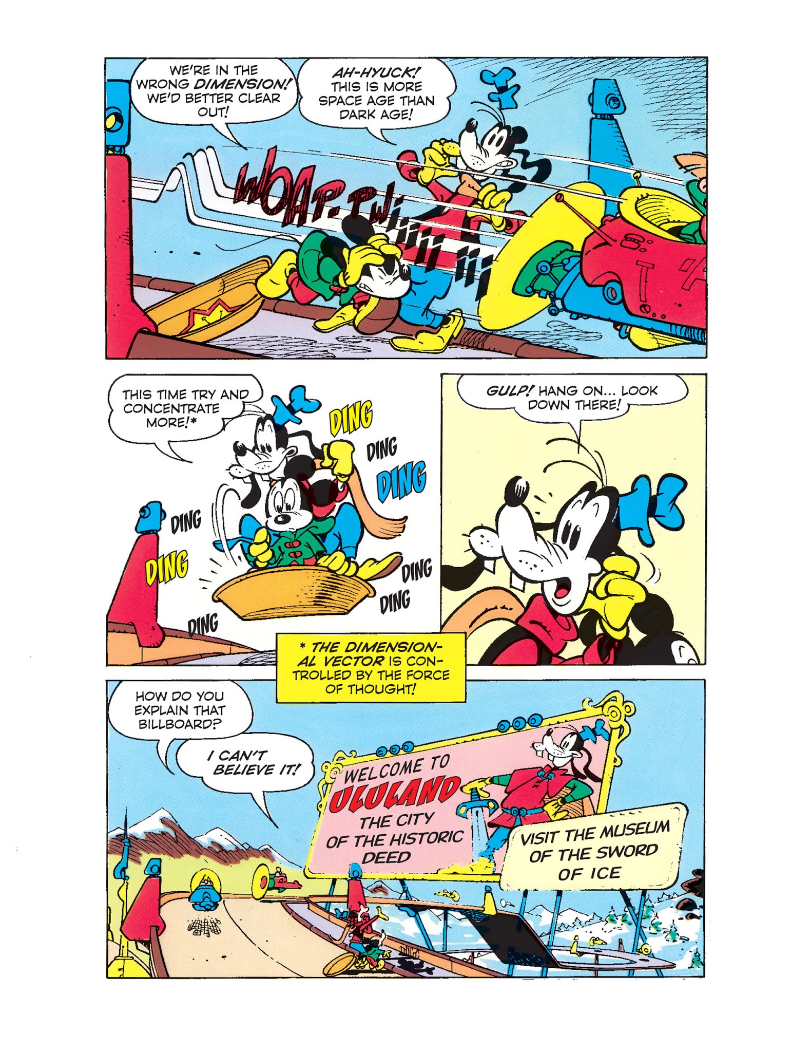 Read online Mickey Mouse and the Argaar Tournament: Return to the Land of Adventure comic -  Issue #1 - 14