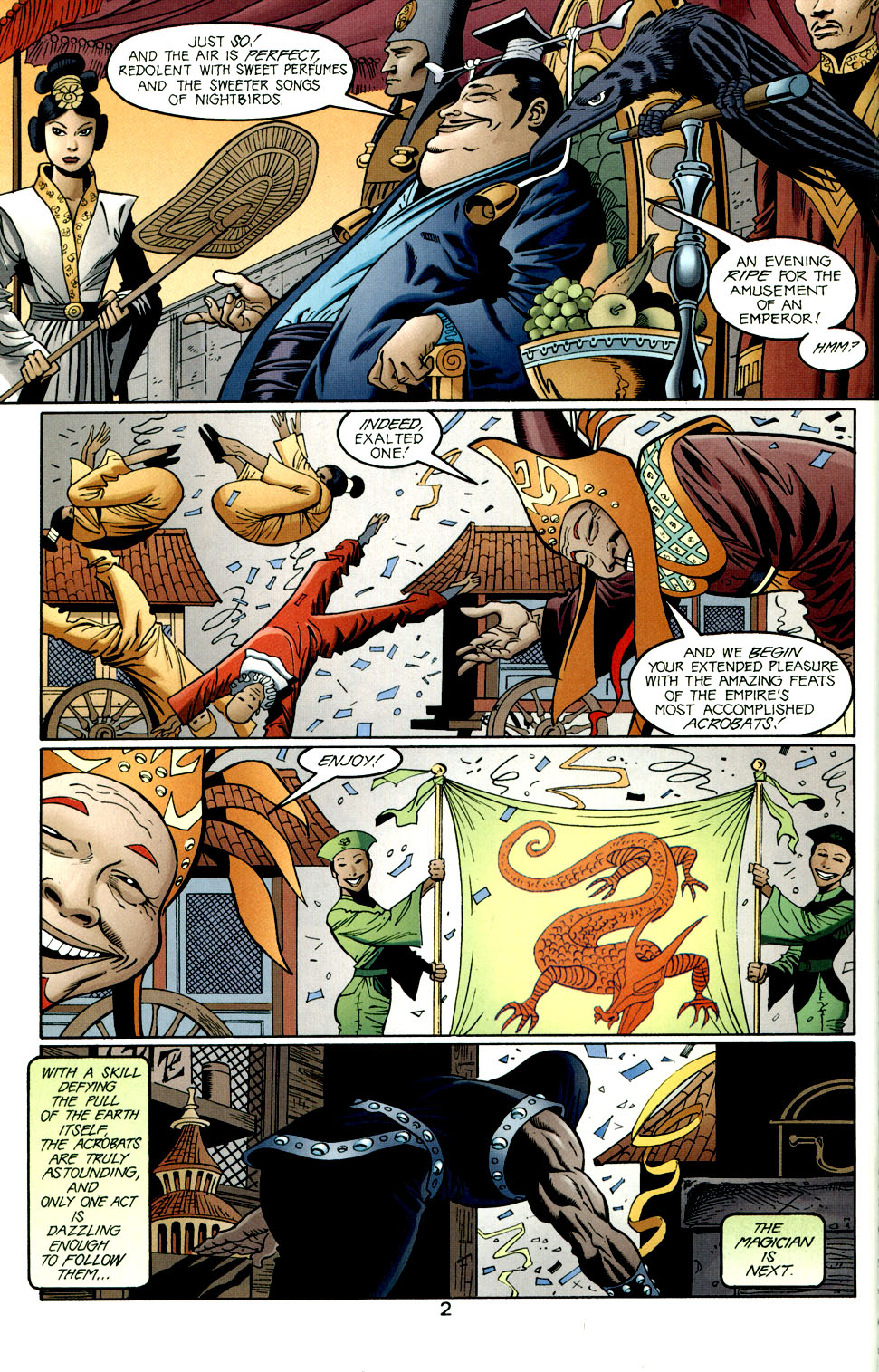 Read online Green Lantern: Dragon Lord comic -  Issue #2 - 4