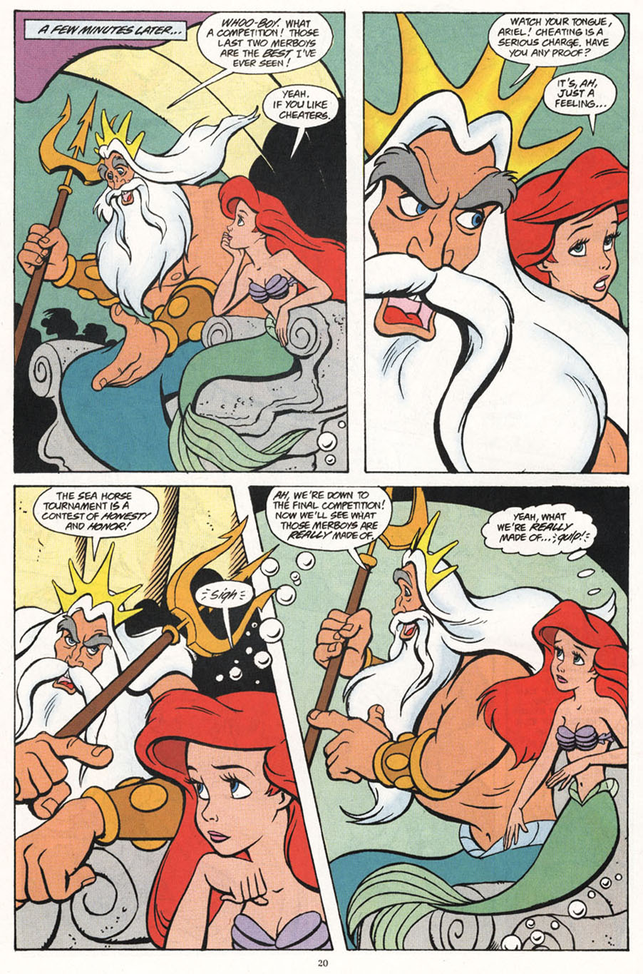 Read online Disney's The Little Mermaid comic -  Issue #9 - 22