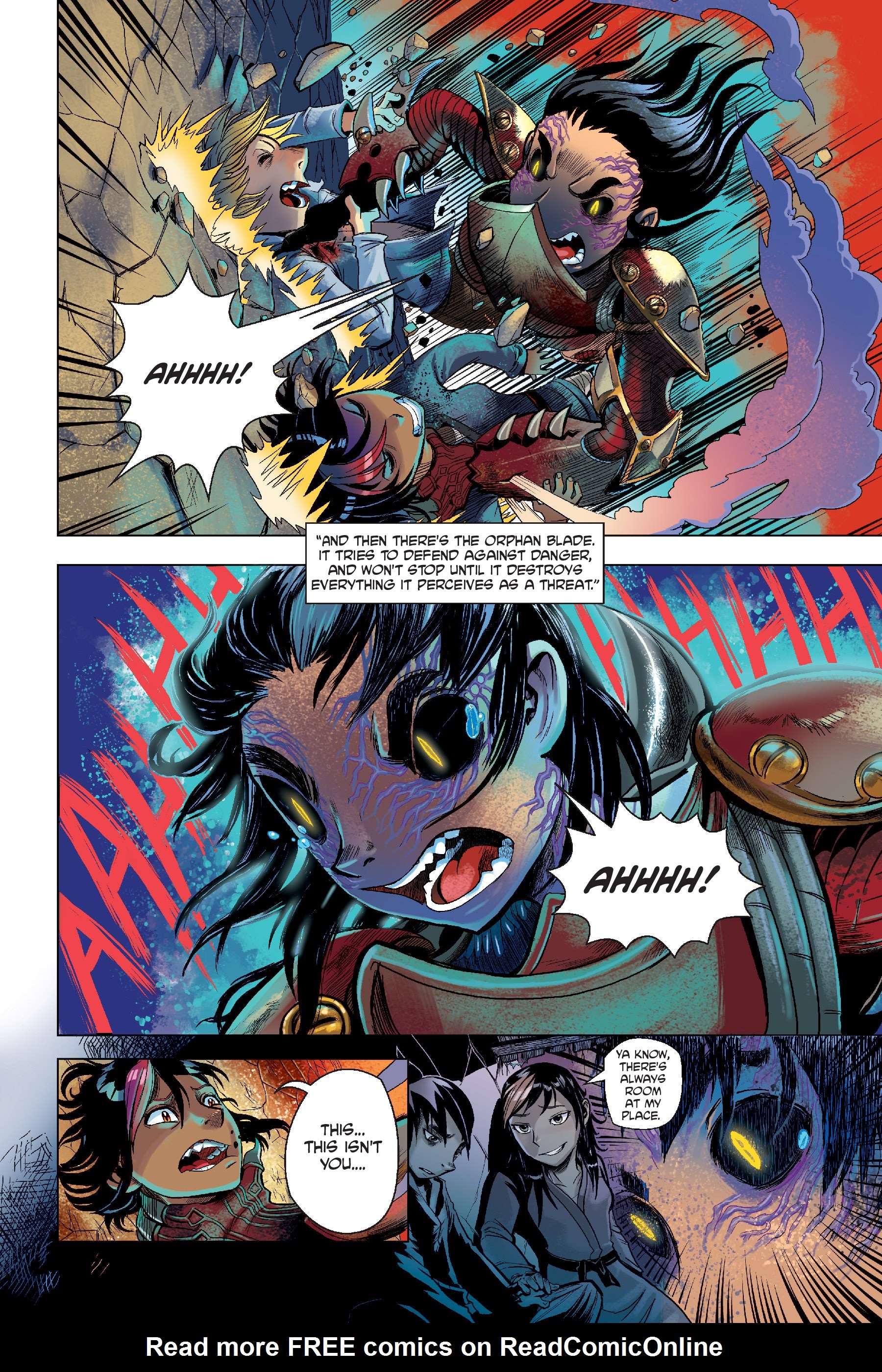 Read online Orphan Blade comic -  Issue #5 - 24