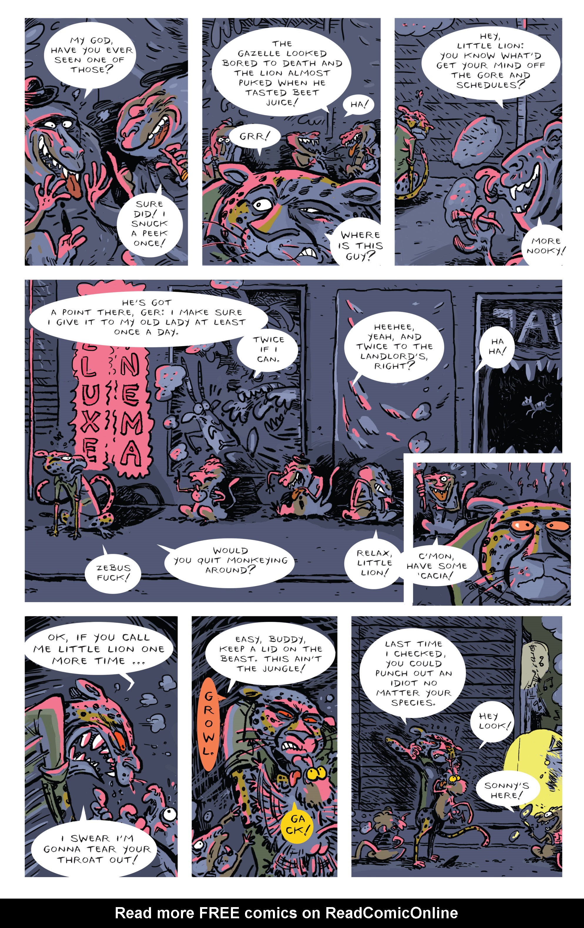 Read online Brutal Nature: Concrete Fury comic -  Issue #3 - 28