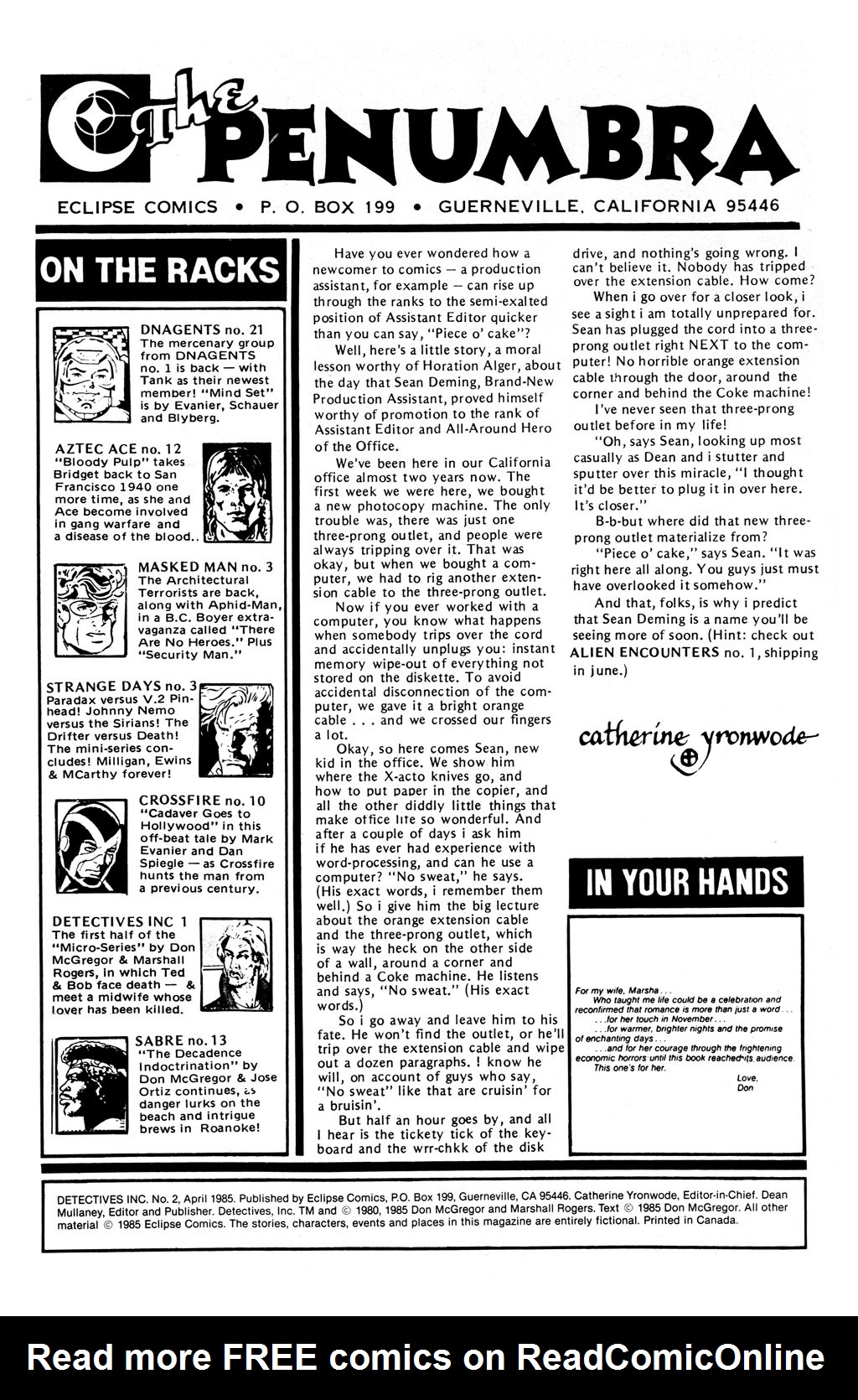 Read online Detectives Inc. comic -  Issue #2 - 2