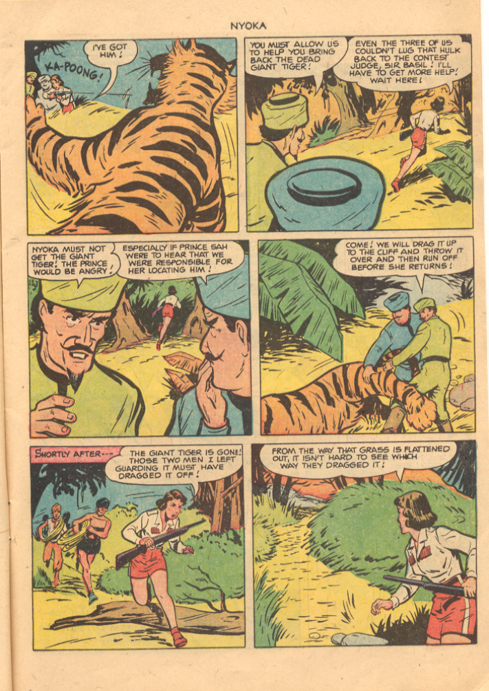 Read online Nyoka the Jungle Girl (1945) comic -  Issue #58 - 7