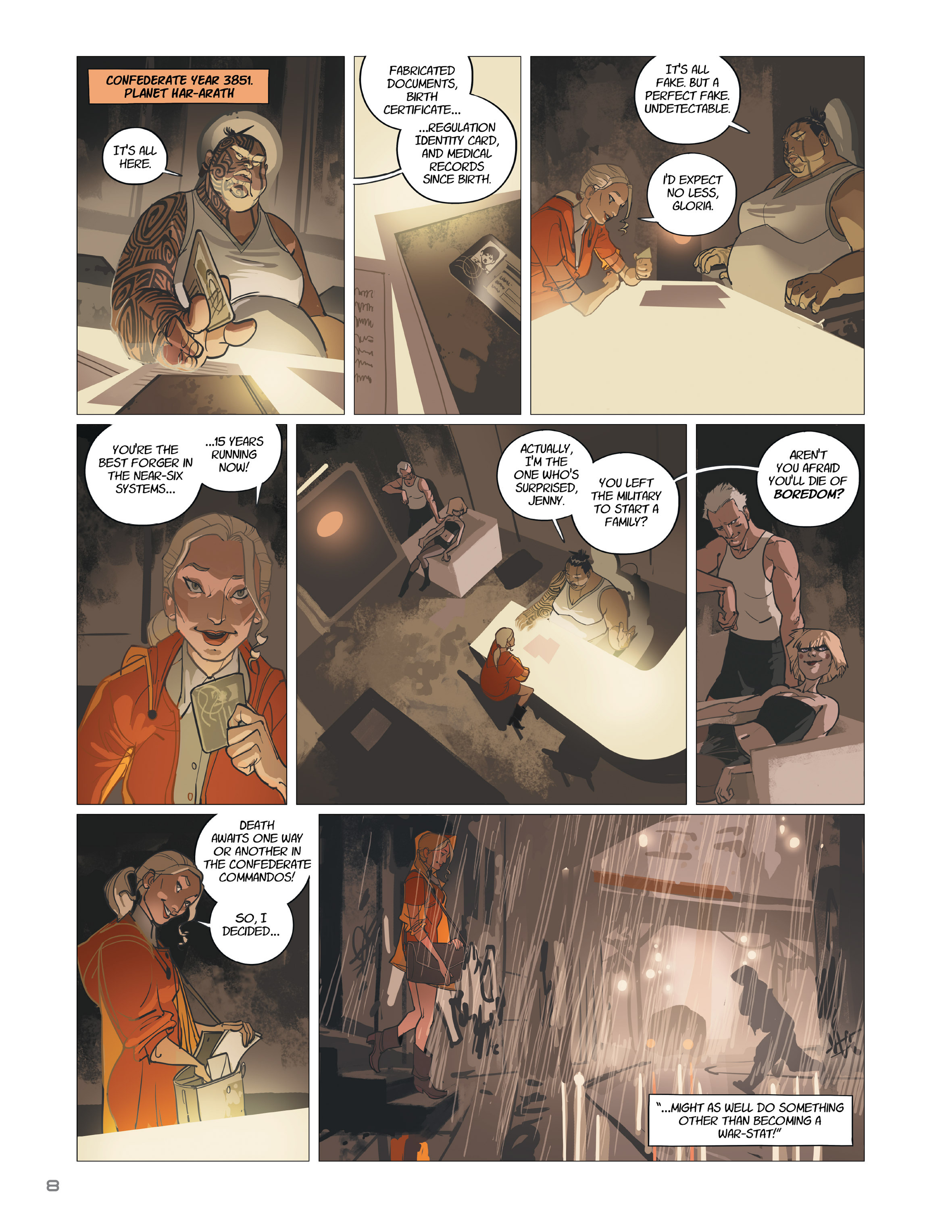 Read online Warship Jolly Roger comic -  Issue #4 - 8