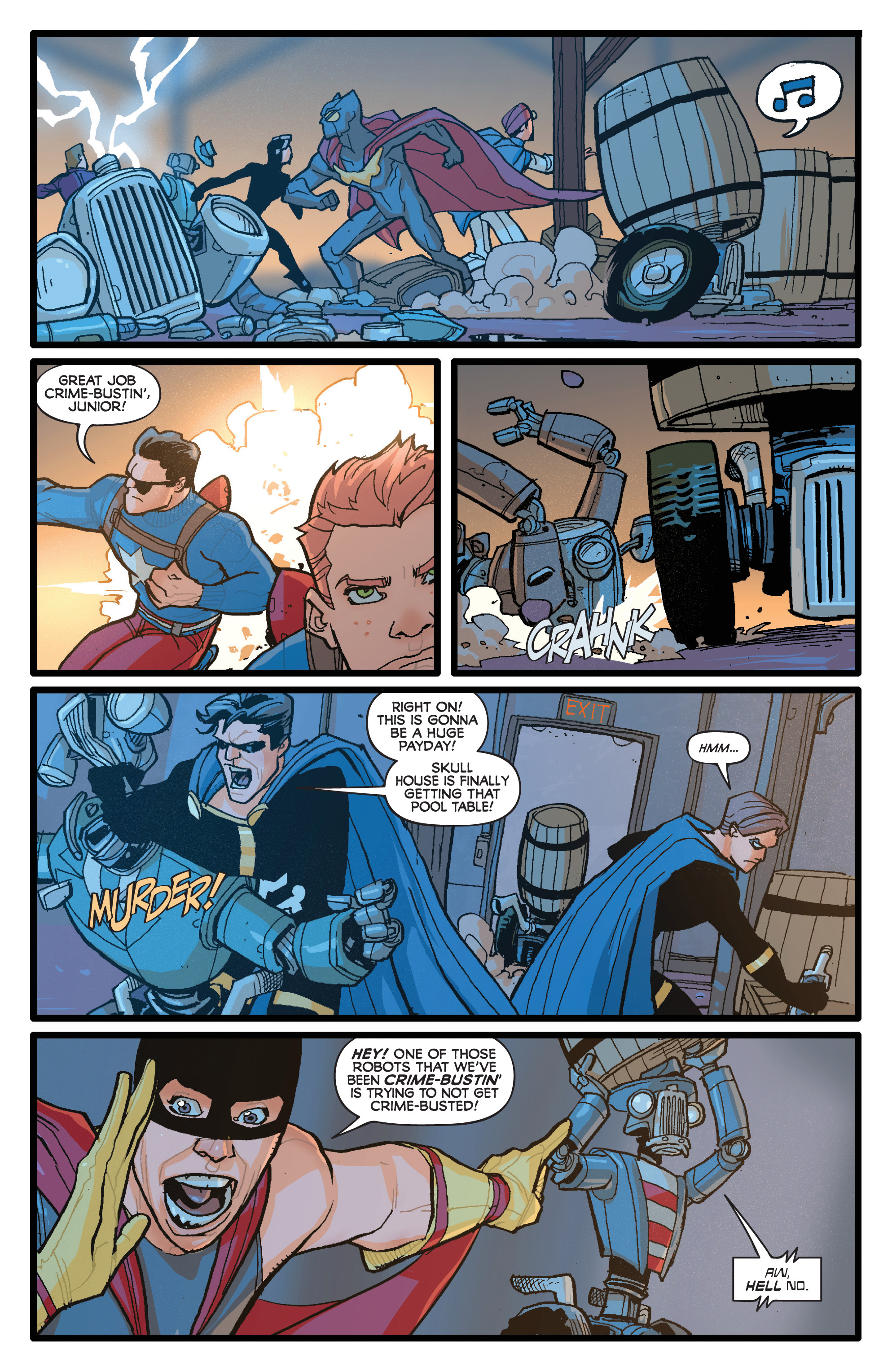 Read online Project Superpowers: Hero Killers comic -  Issue #1 - 9